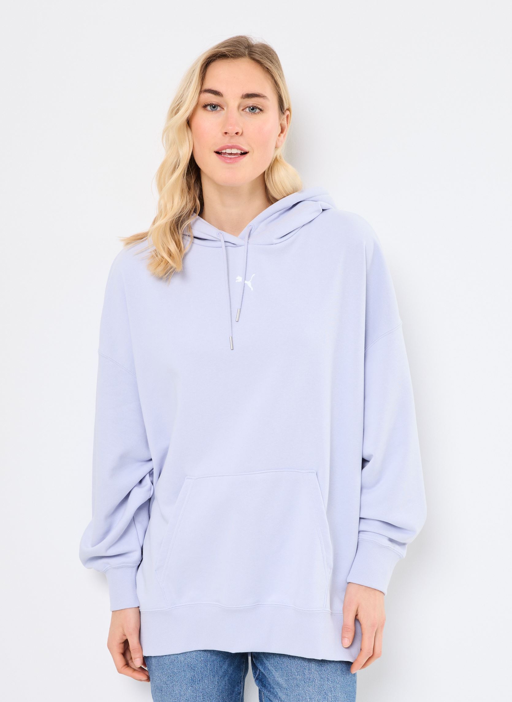 Vêtements Puma WARDROBE ESS Over Oversized Hoodie TR pour Accessoires - vue 2