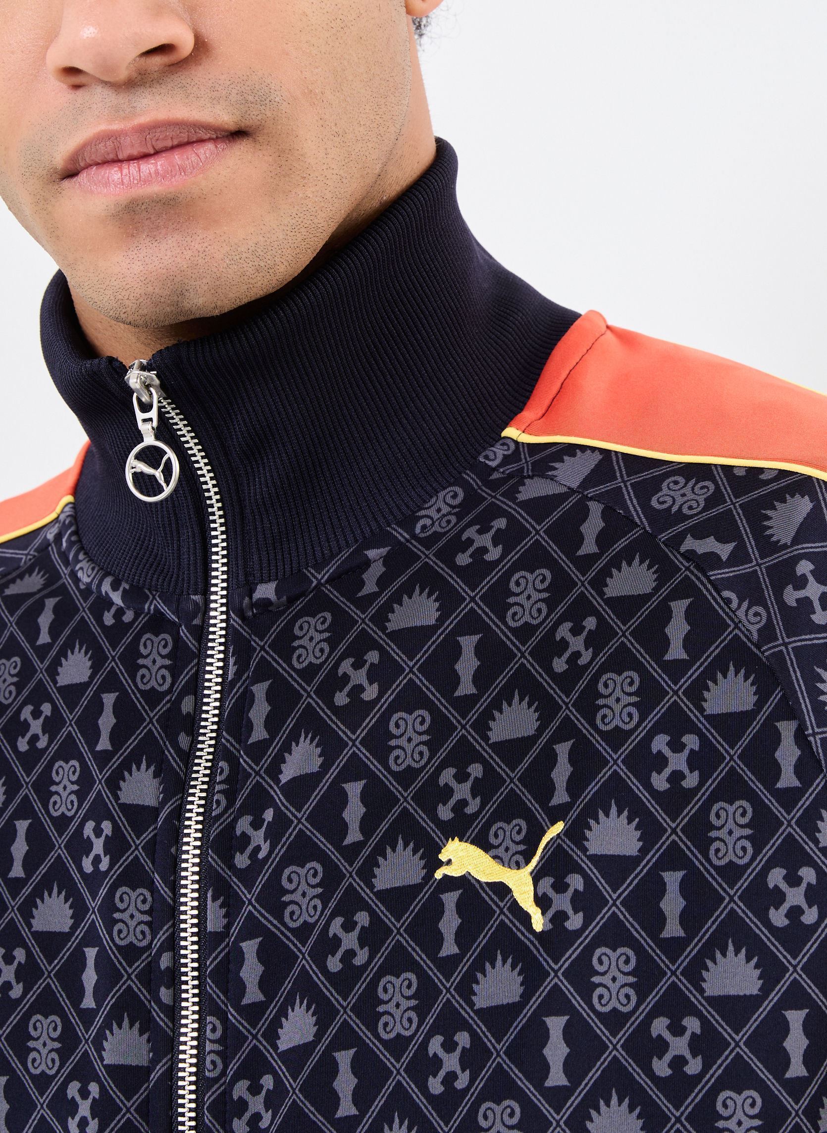 Vestes de survêtement ROAD TO UNITY AOP Track Jacket DK homme bleu Puma Vestes de survêtement ROAD TO UNITY AOP Track Jacket DK homme bleu NEW NAVY-AOP