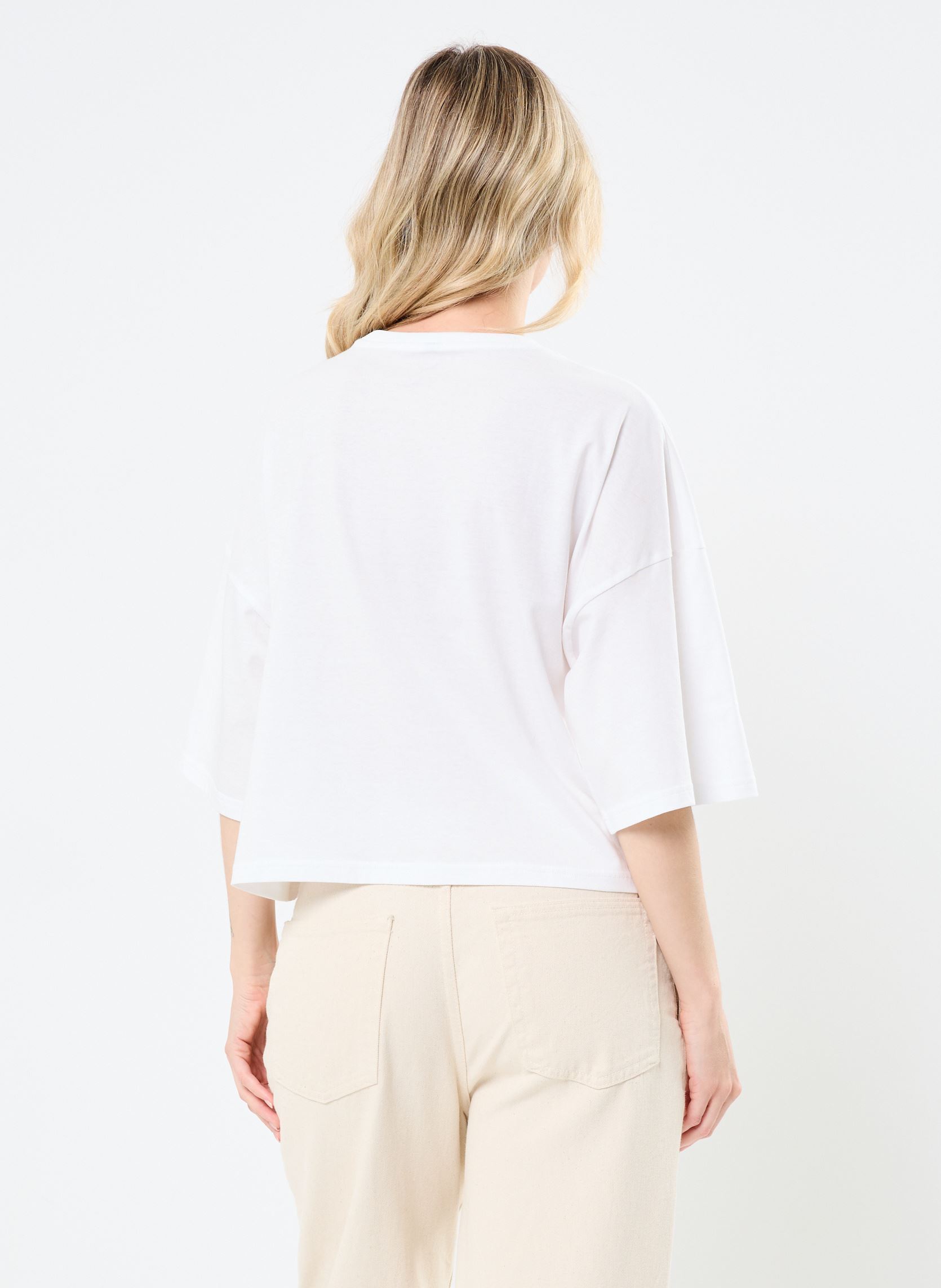 Tee-shirts manches courtes LEO LUXE Oversized Short Tee femme blanc Puma Tee-shirts manches courtes LEO LUXE Oversized Short Tee femme blanc PUMA WHITE