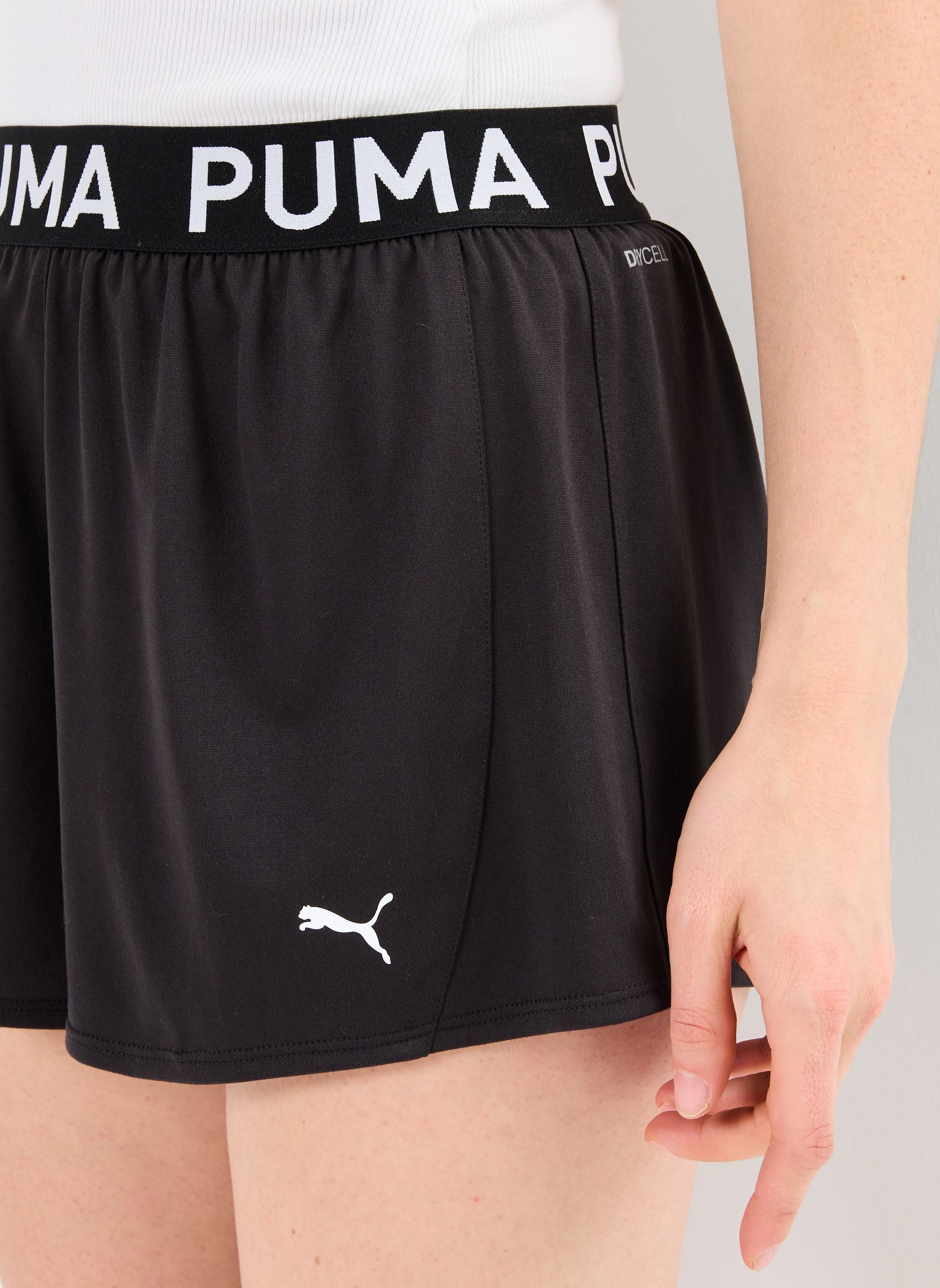 Shorts W PUMA STRONG KNIT SHORT 3 femme noir Puma Shorts W PUMA STRONG KNIT SHORT 3 femme noir Puma Black