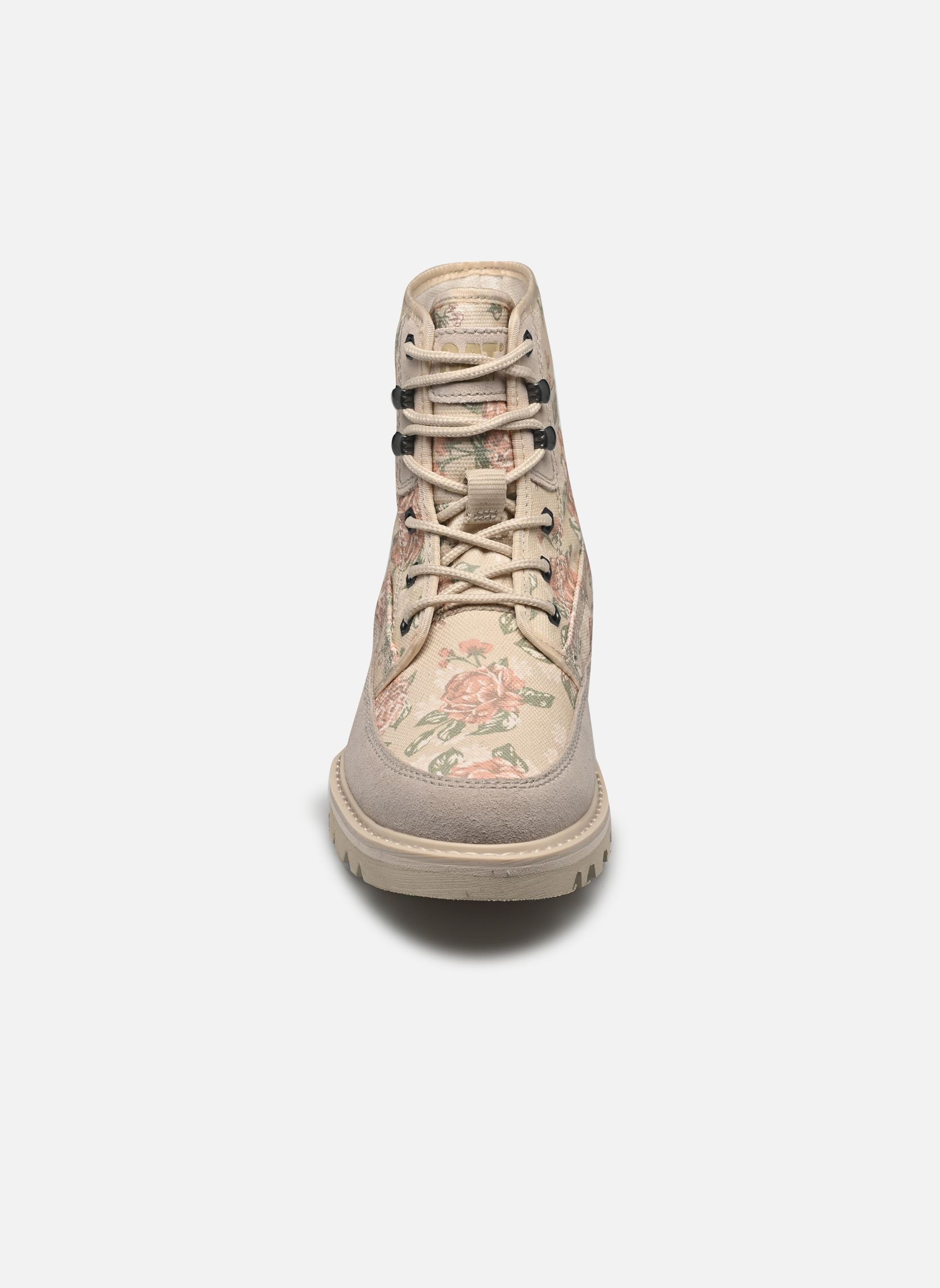 Bottines à lacets COLORADO W'S CA femme beige Caterpillar Bottines à lacets COLORADO W'S CA femme beige BIRCH/FLORAL