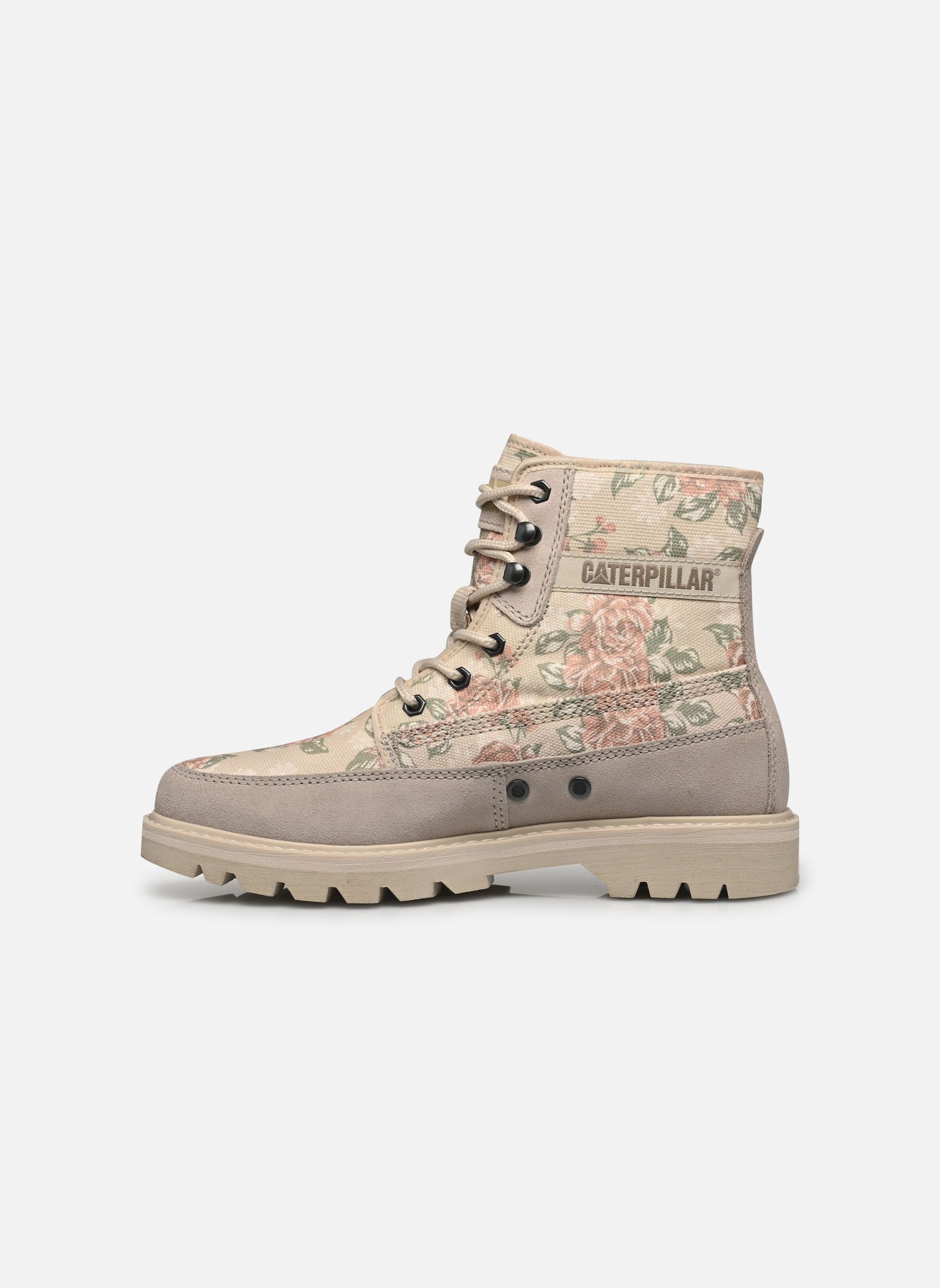 Bottines à lacets COLORADO W'S CA femme beige Caterpillar Bottines à lacets COLORADO W'S CA femme beige BIRCH/FLORAL
