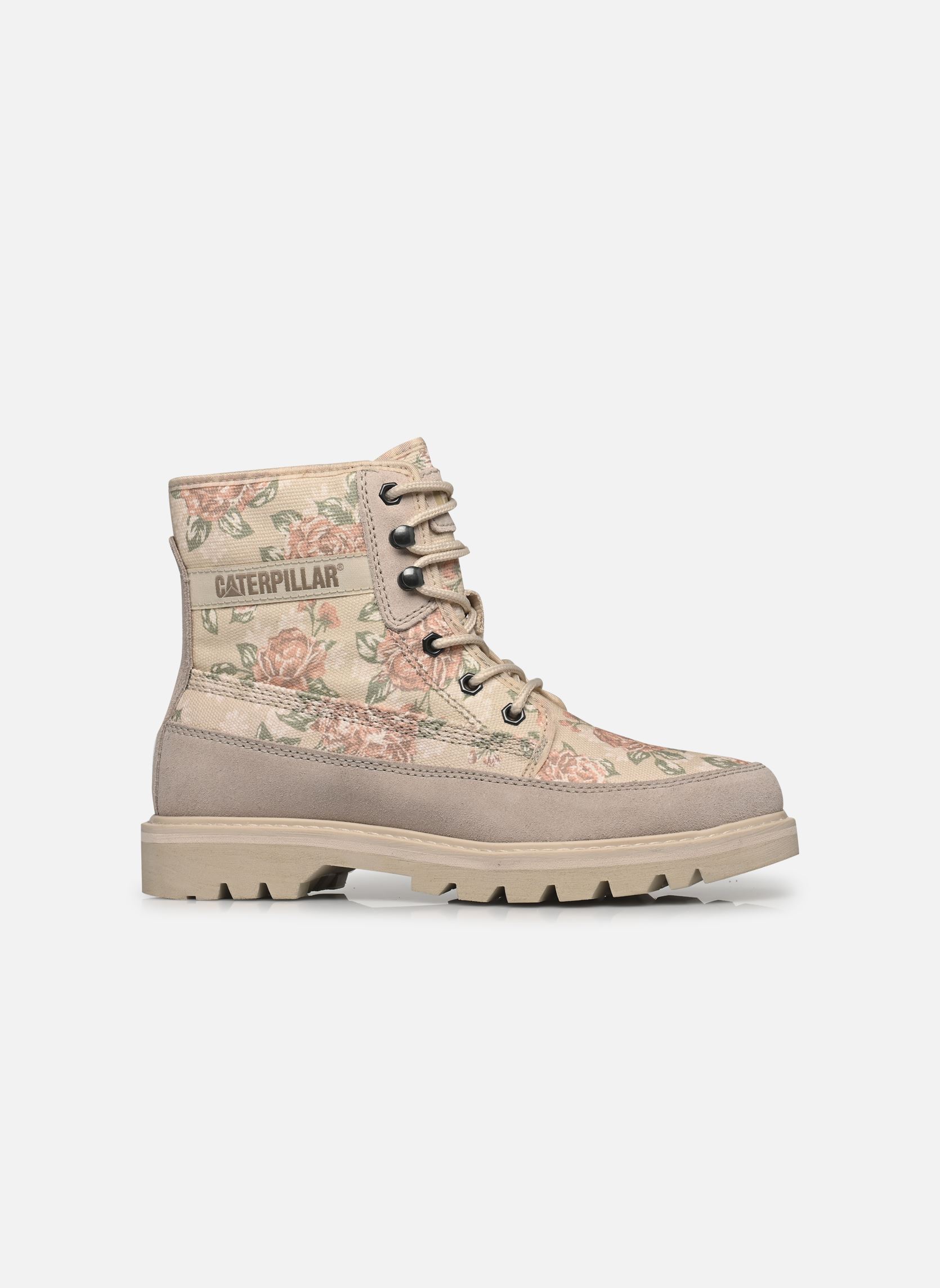 Bottines à lacets COLORADO W'S CA femme beige Caterpillar Bottines à lacets COLORADO W'S CA femme beige BIRCH/FLORAL