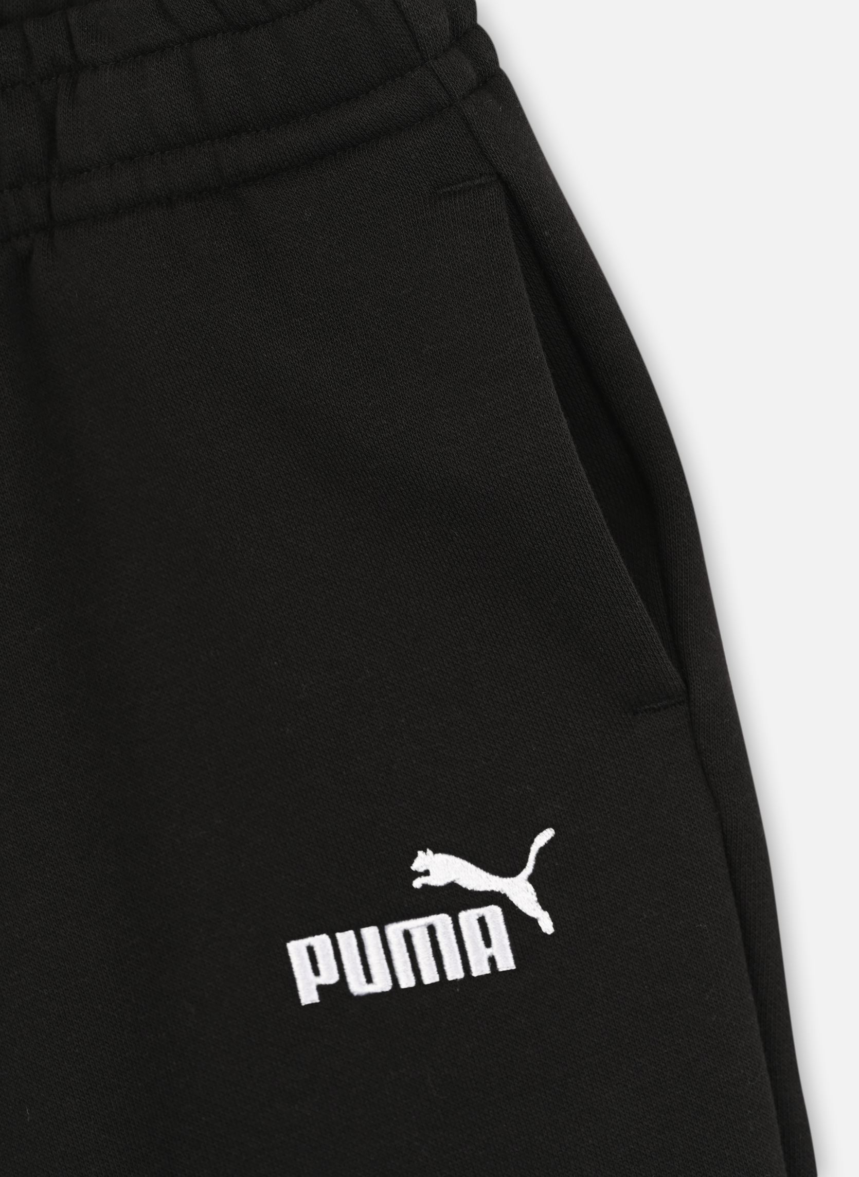 Joggings ESS No. 1 Logo Sweatpants FL B garçon noir Puma Joggings ESS No. 1 Logo Sweatpants FL B garçon noir Puma Black