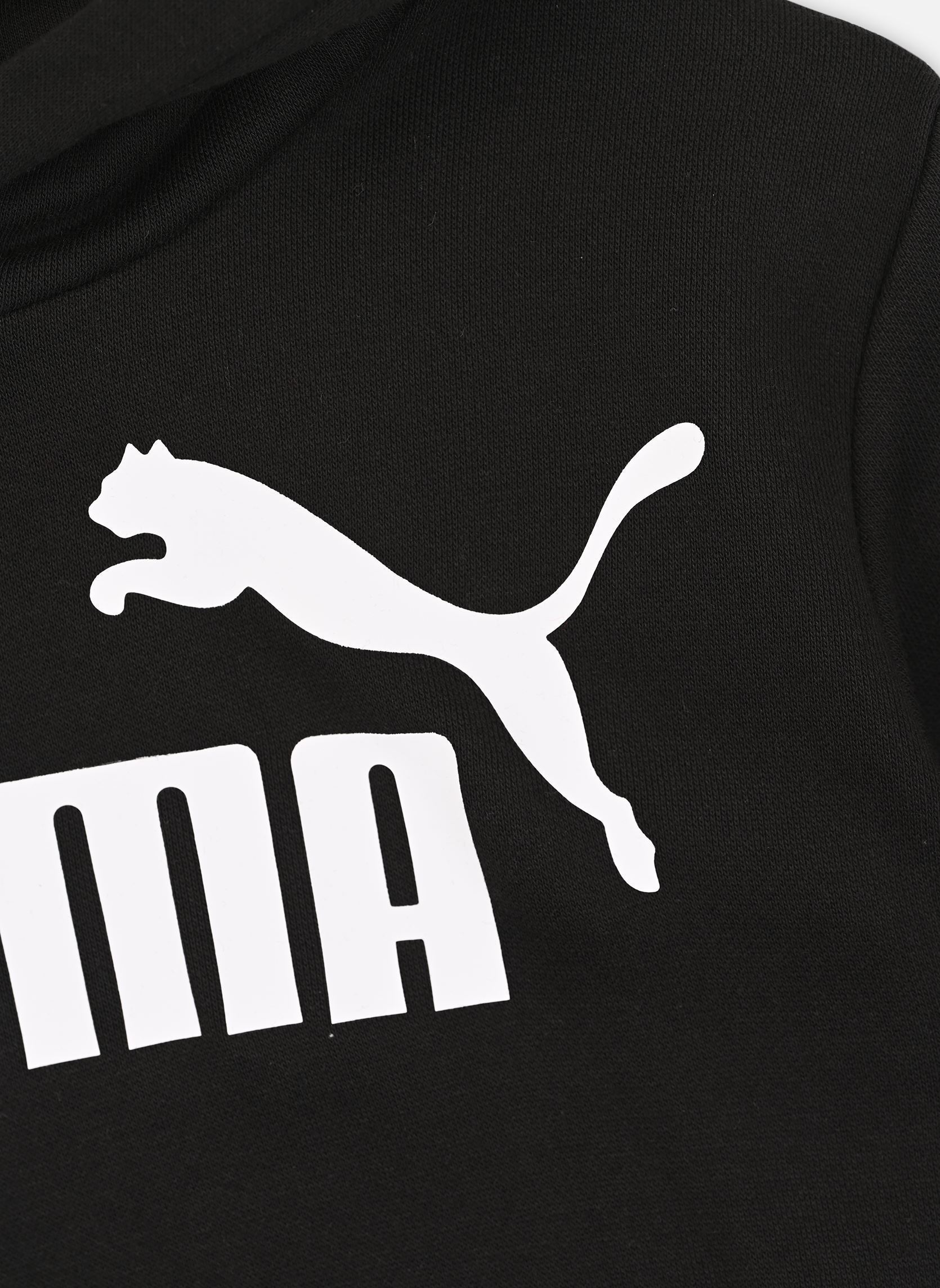 Sweats à capuche ESS No. 1 Logo Hoodie FL G garçon noir Puma Sweats à capuche ESS No. 1 Logo Hoodie FL G garçon noir Puma Black