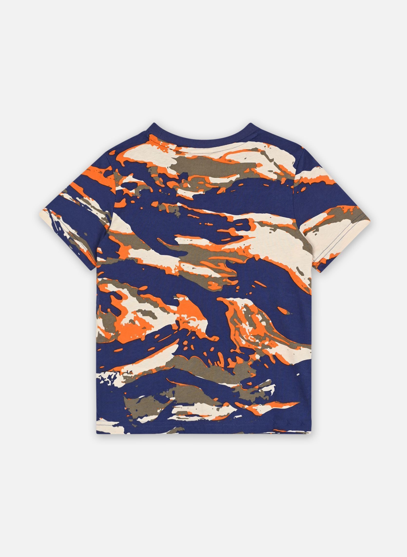 T-shirt a maniche corte ESS CAMO AOP Tee B bambino multicolore Puma T-shirt a maniche corte ESS CAMO AOP Tee B bambino multicolore Blue Crystal