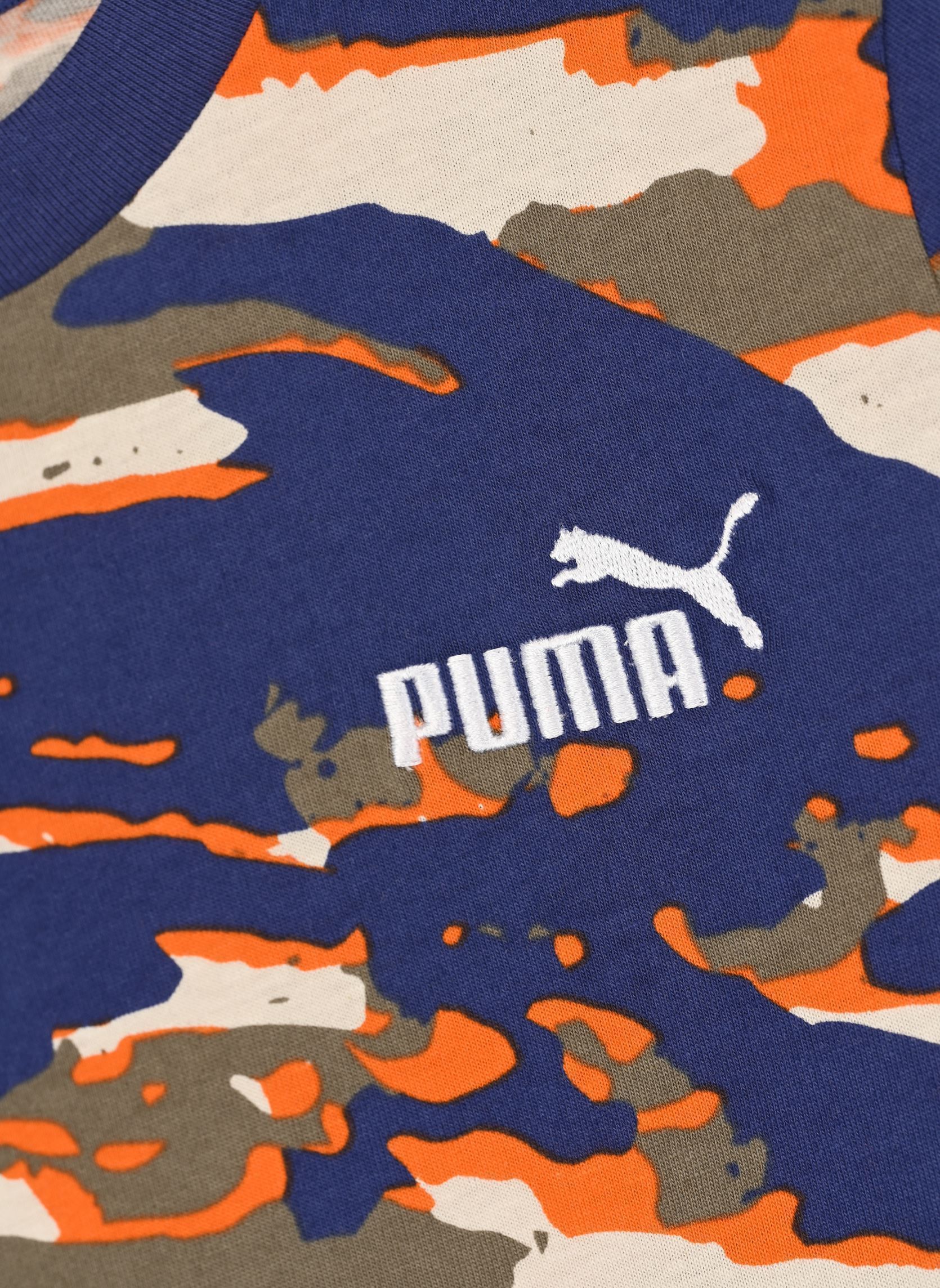 T-shirt a maniche corte ESS CAMO AOP Tee B bambino multicolore Puma T-shirt a maniche corte ESS CAMO AOP Tee B bambino multicolore Blue Crystal