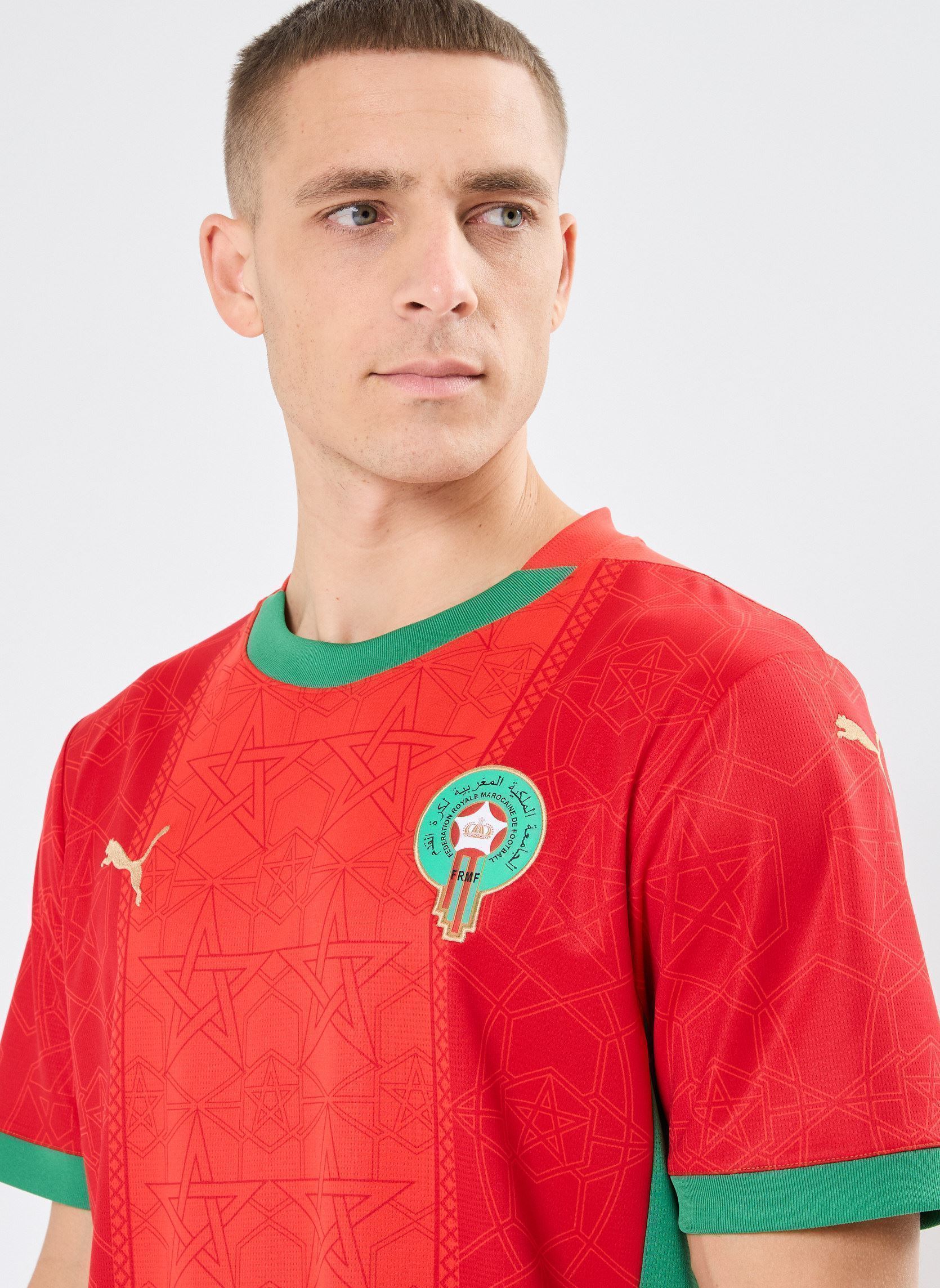 Tee-shirts manches courtes FRMF Home Jersey Replica homme rouge Puma Tee-shirts manches courtes FRMF Home Jersey Replica homme rouge PUMA RED-ARCHIVE GREEN