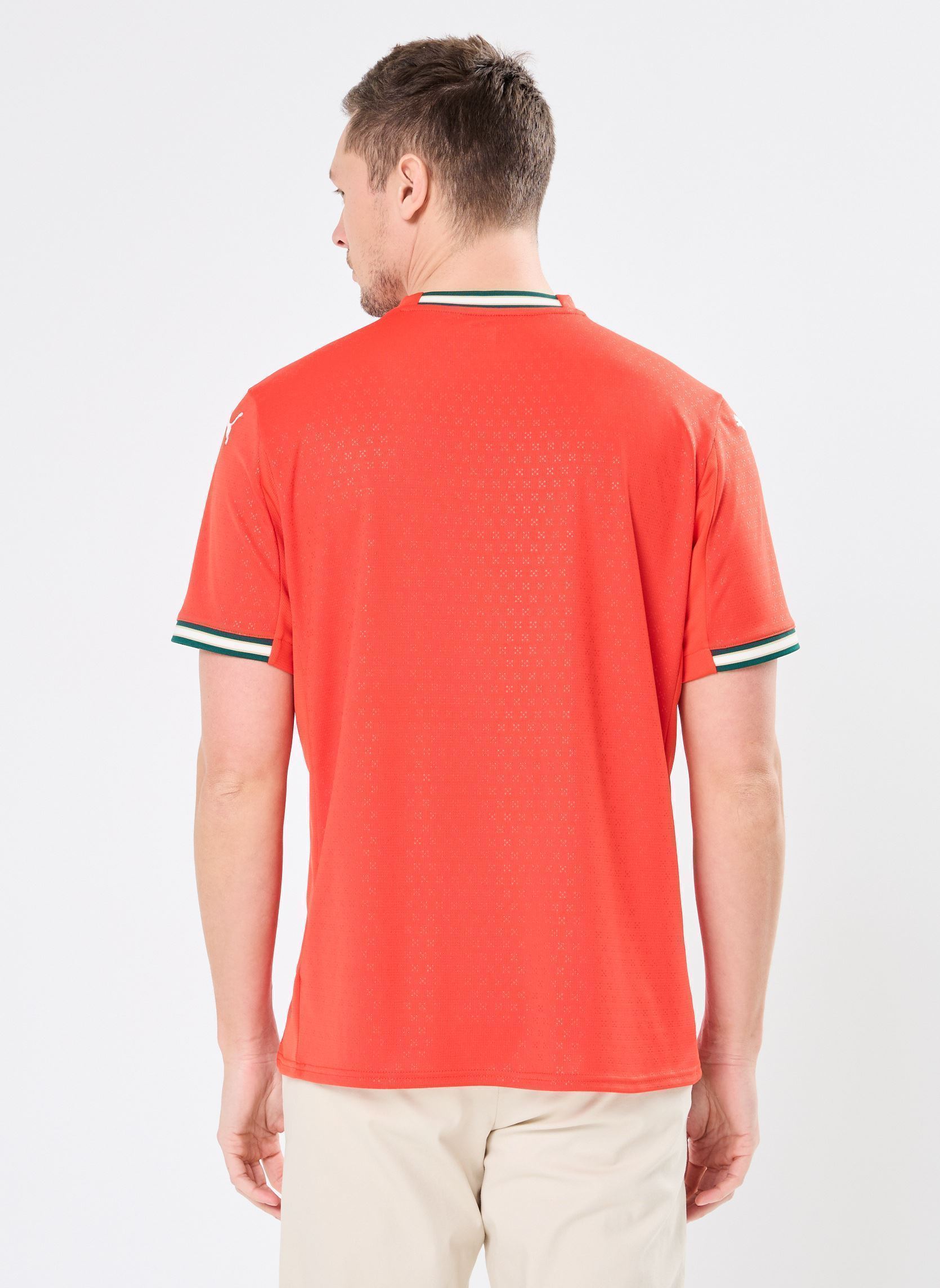 Tee-shirts manches courtes FPF Home Jersey Replica homme rouge Puma Tee-shirts manches courtes FPF Home Jersey Replica homme rouge Sport Red-Sugared Almond