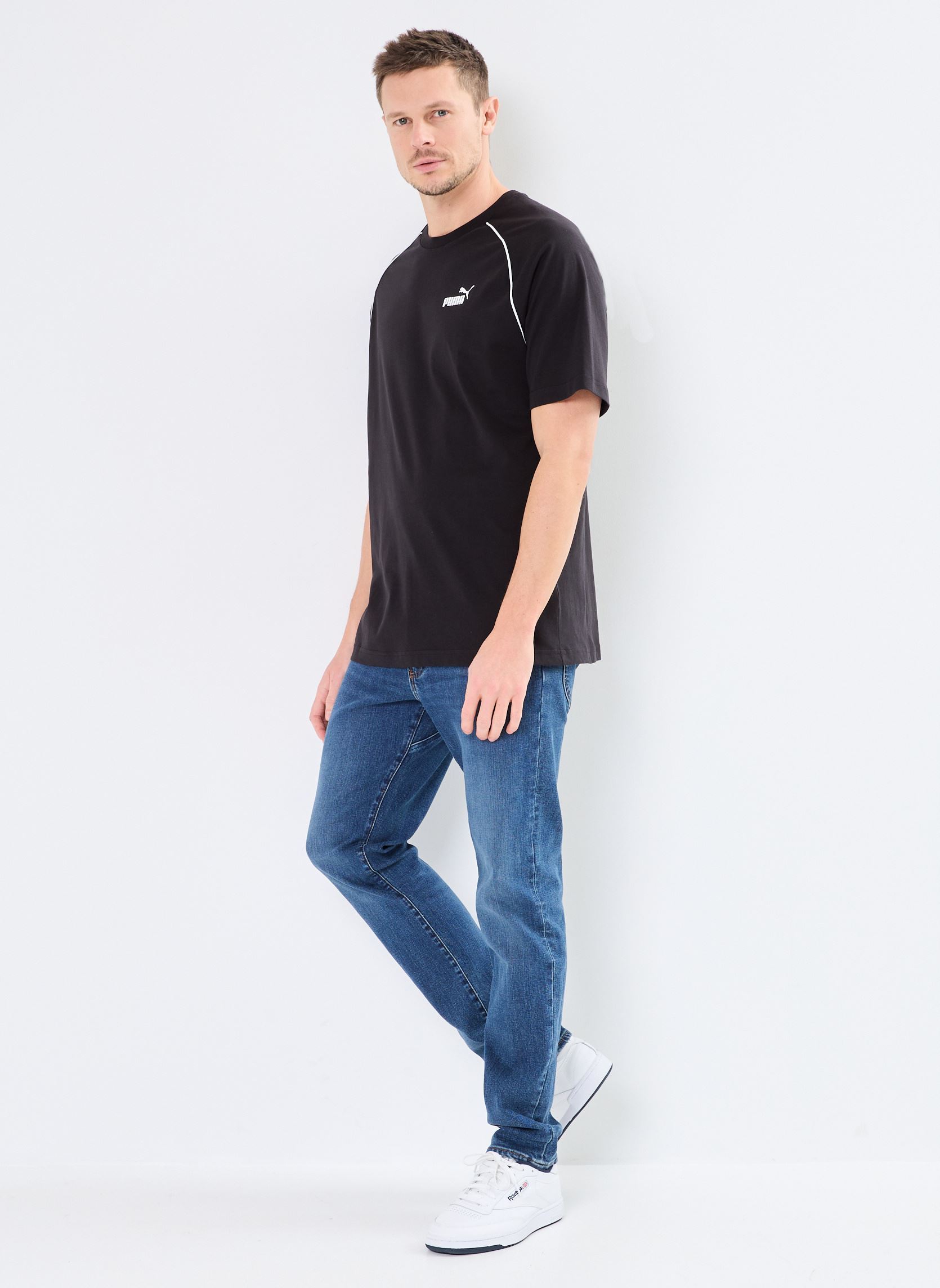 Kurzarm-T-Shirts PUMA SPORT Tee herren schwarz Puma Kurzarm-T-Shirts PUMA SPORT Tee herren schwarz Puma Black
