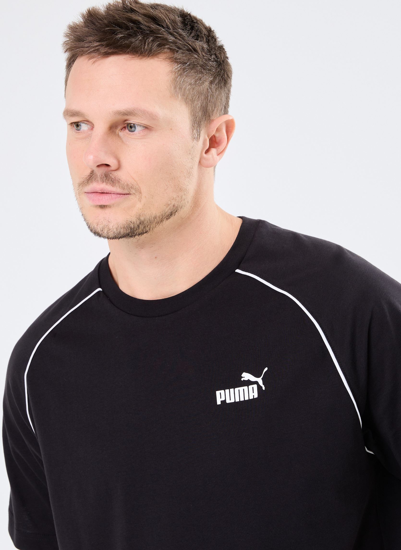 Kurzarm-T-Shirts PUMA SPORT Tee herren schwarz Puma Kurzarm-T-Shirts PUMA SPORT Tee herren schwarz Puma Black