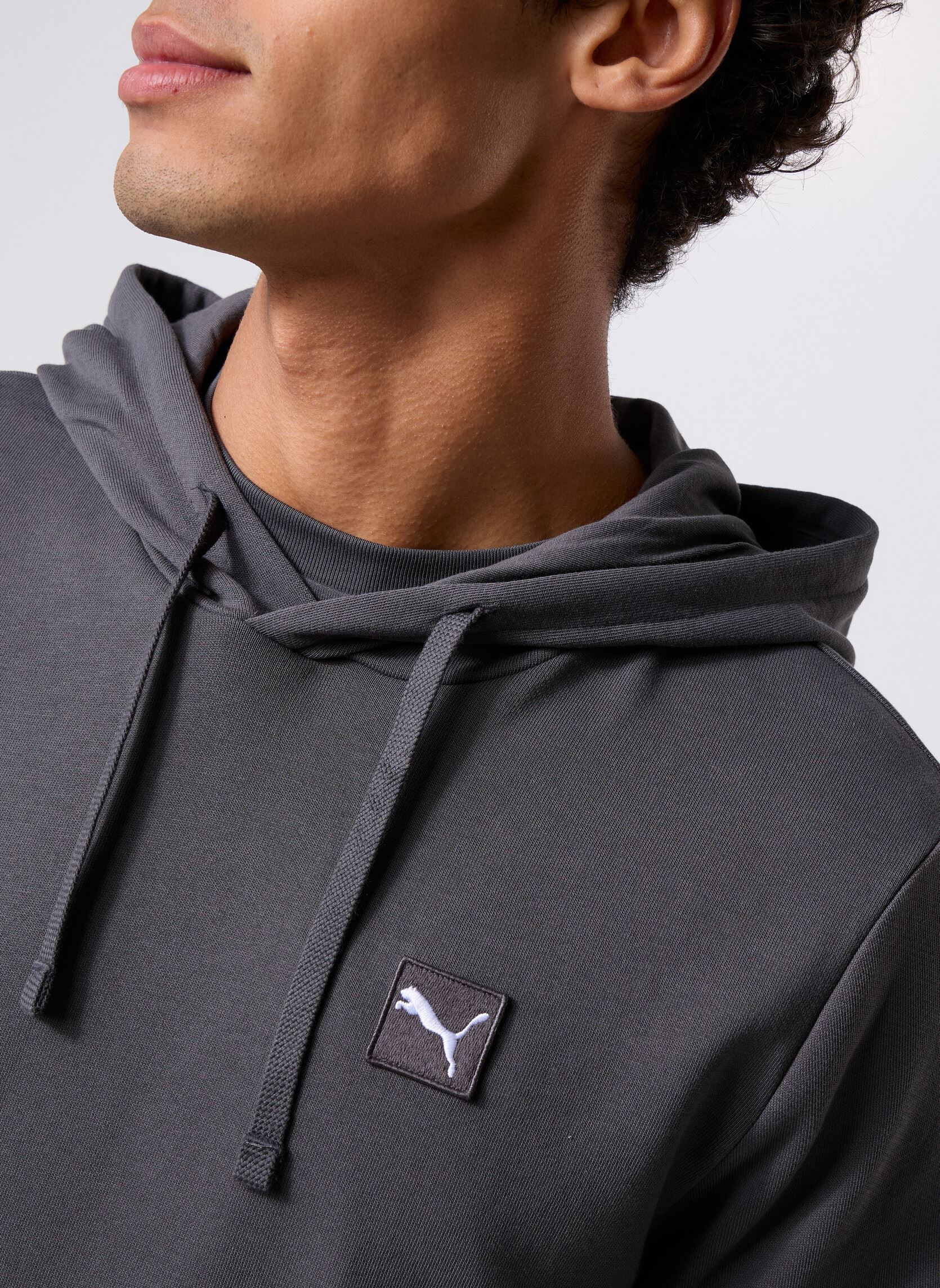 Sweats à capuche ESS ELEVATED Hoodie TR homme bleu Puma Sweats à capuche ESS ELEVATED Hoodie TR homme bleu Dusky Gray