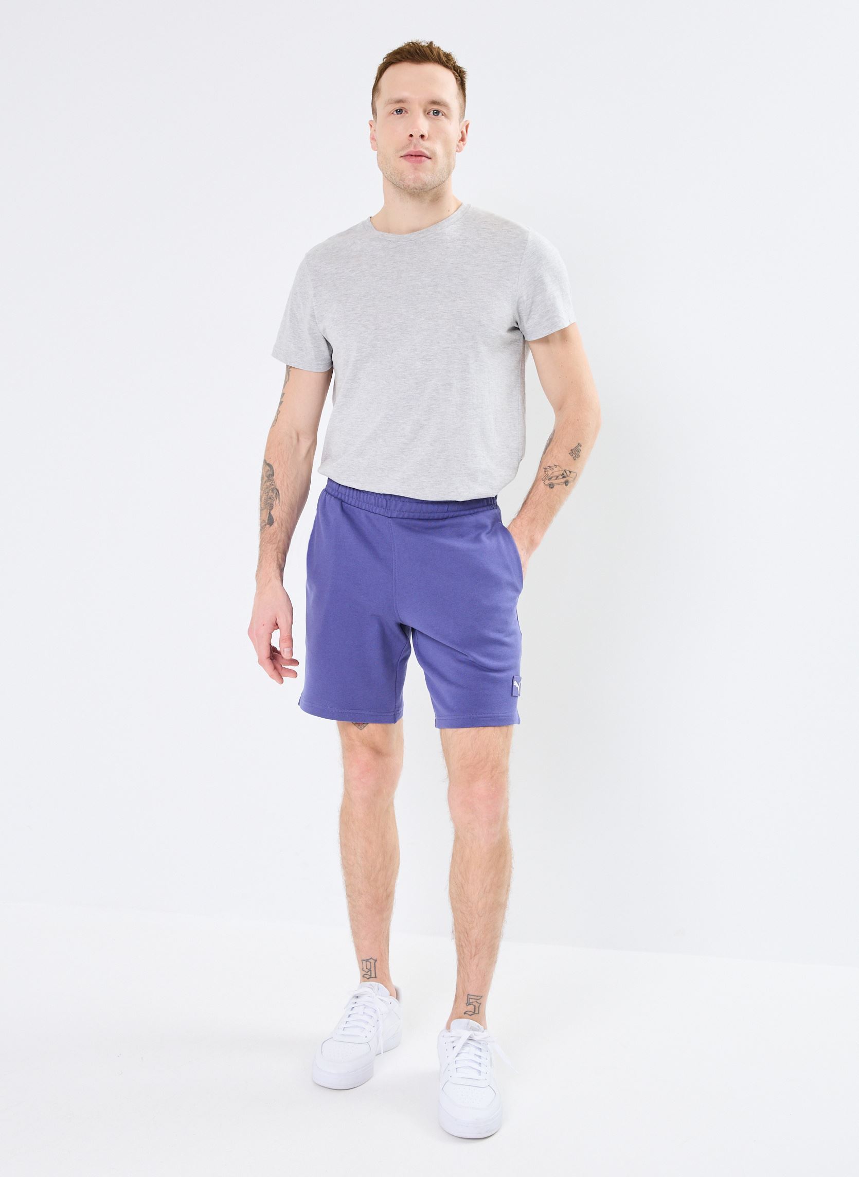Shorts ESS ELEVATED Shorts 9 homme bleu Puma Shorts ESS ELEVATED Shorts 9 homme bleu BLUE CRYSTAL