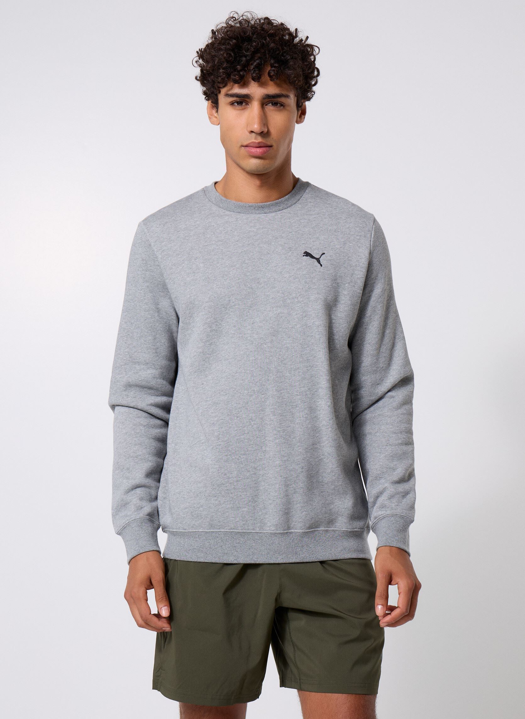 Sweat shirt Puma ESS CREW SWEAT FL US - vue 3