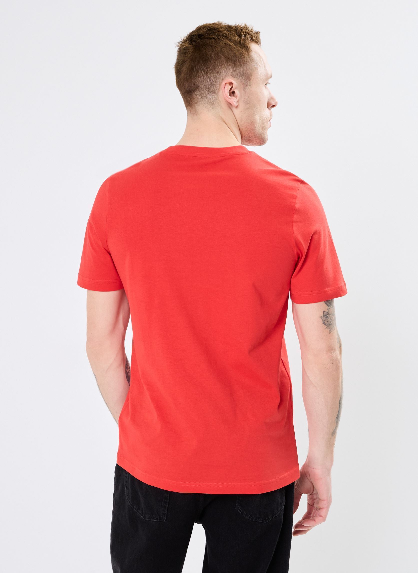 Tee-shirts manches courtes ESS Small No. 1 Logo Tee homme rouge Puma Tee-shirts manches courtes ESS Small No. 1 Logo Tee homme rouge For All Time Red