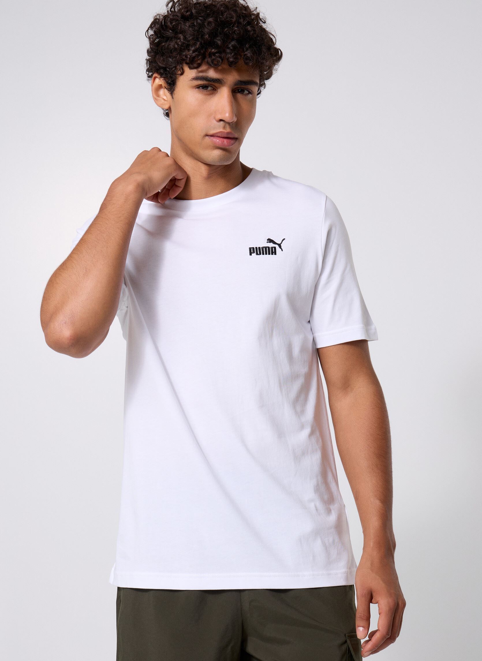 tee shirt manches courtes puma ess small no. 1 logo tee - vue 10