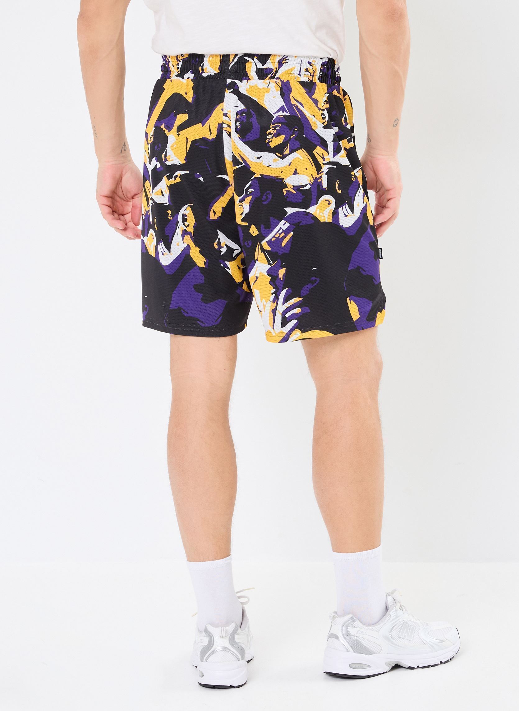 Shorts Rival Rage AOP Short homme multicolore Puma Shorts Rival Rage AOP Short homme multicolore Team Violet-AOP