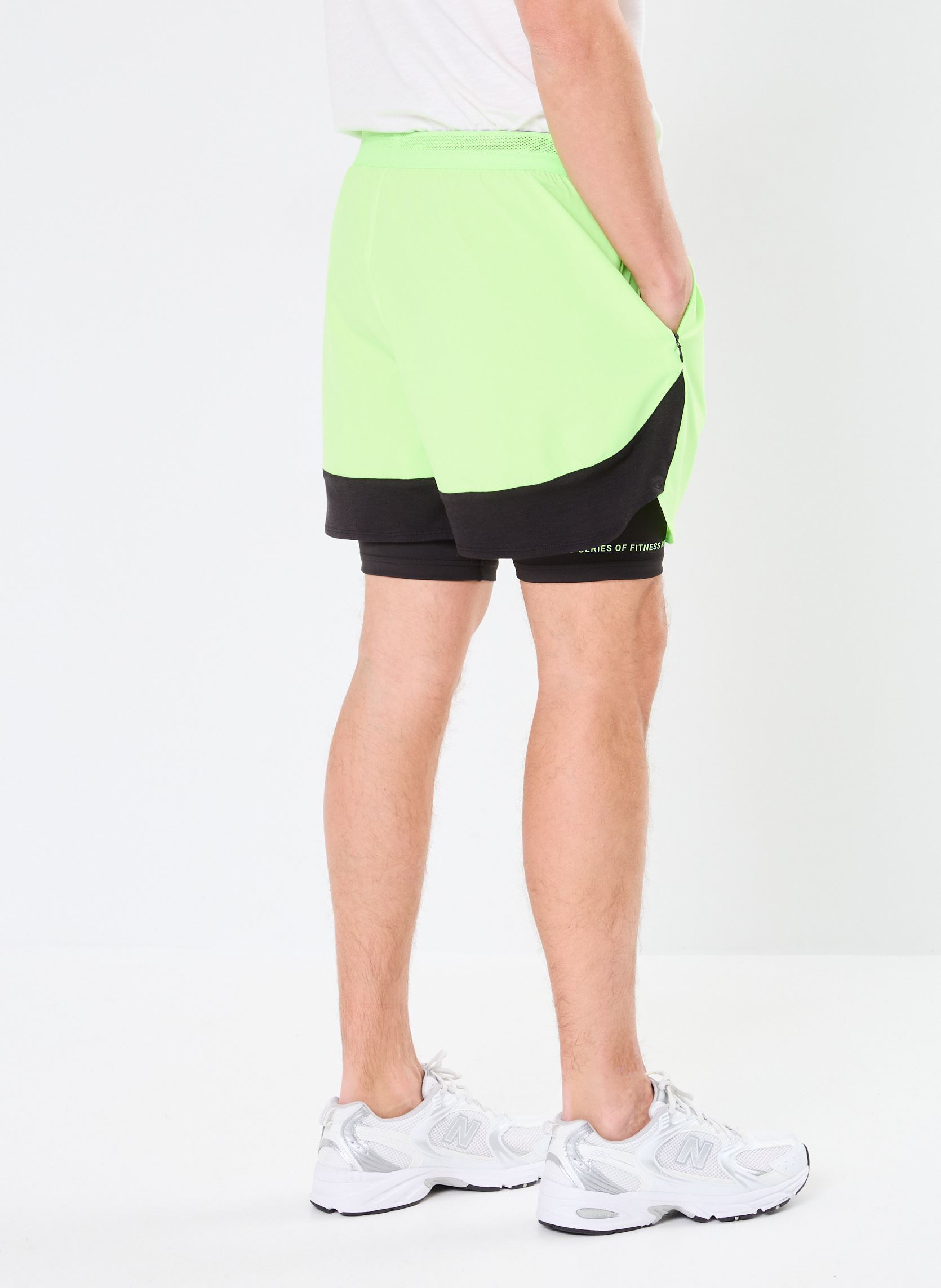 Shorts M PUMA x HYROX 2in1 Training Short homme vert Puma Shorts M PUMA x HYROX 2in1 Training Short homme vert Green Glare