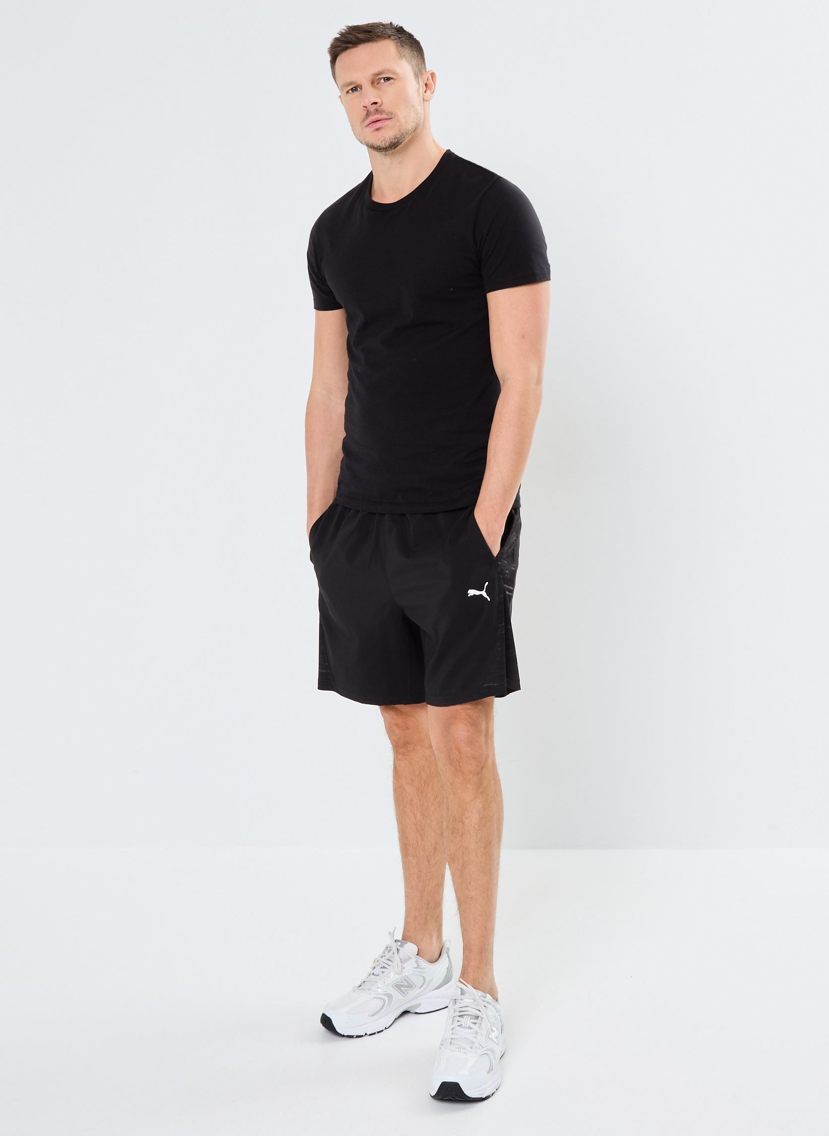 Shorts M TAD TECH Fabric Mix Short homme noir Puma Shorts M TAD TECH Fabric Mix Short homme noir PUMA BLACK