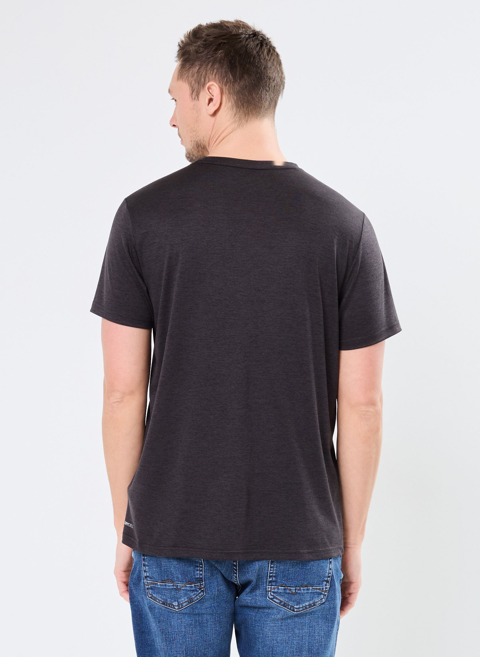 Tee-shirts manches courtes M TAD ESSENTIALS HEATHER CAT Tee (CF sma homme noir Puma Tee-shirts manches courtes M TAD ESSENTIALS HEATHER CAT Tee (CF sma homme noir PUMA BLACK HEATHER