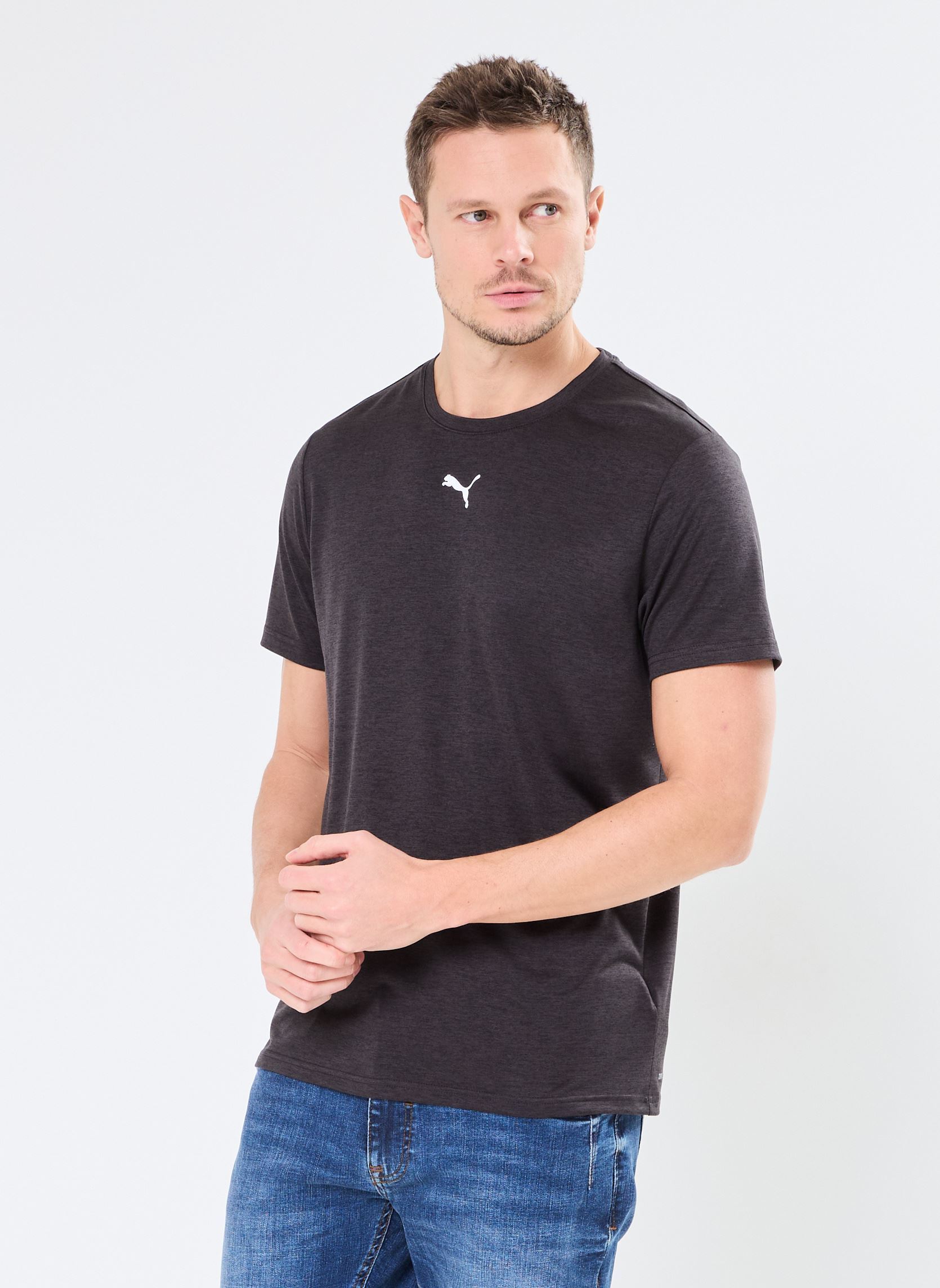 T shirt Puma tad essentials heather cat tee c EU - vue 2
