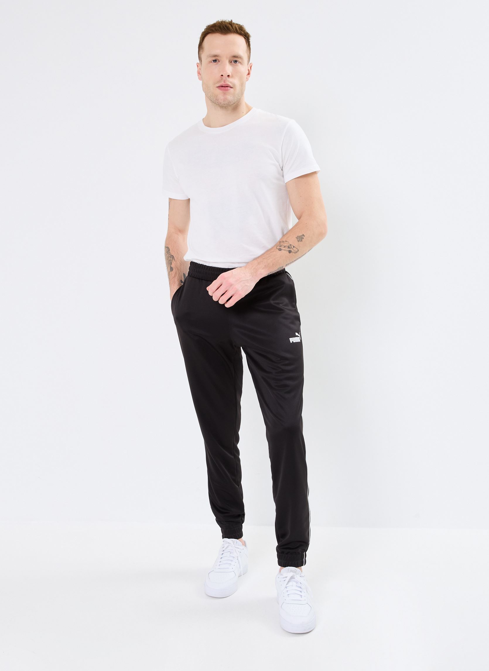 Joggings PUMA SPORT Poly Pants cl homme noir Puma Joggings PUMA SPORT Poly Pants cl homme noir Puma Black