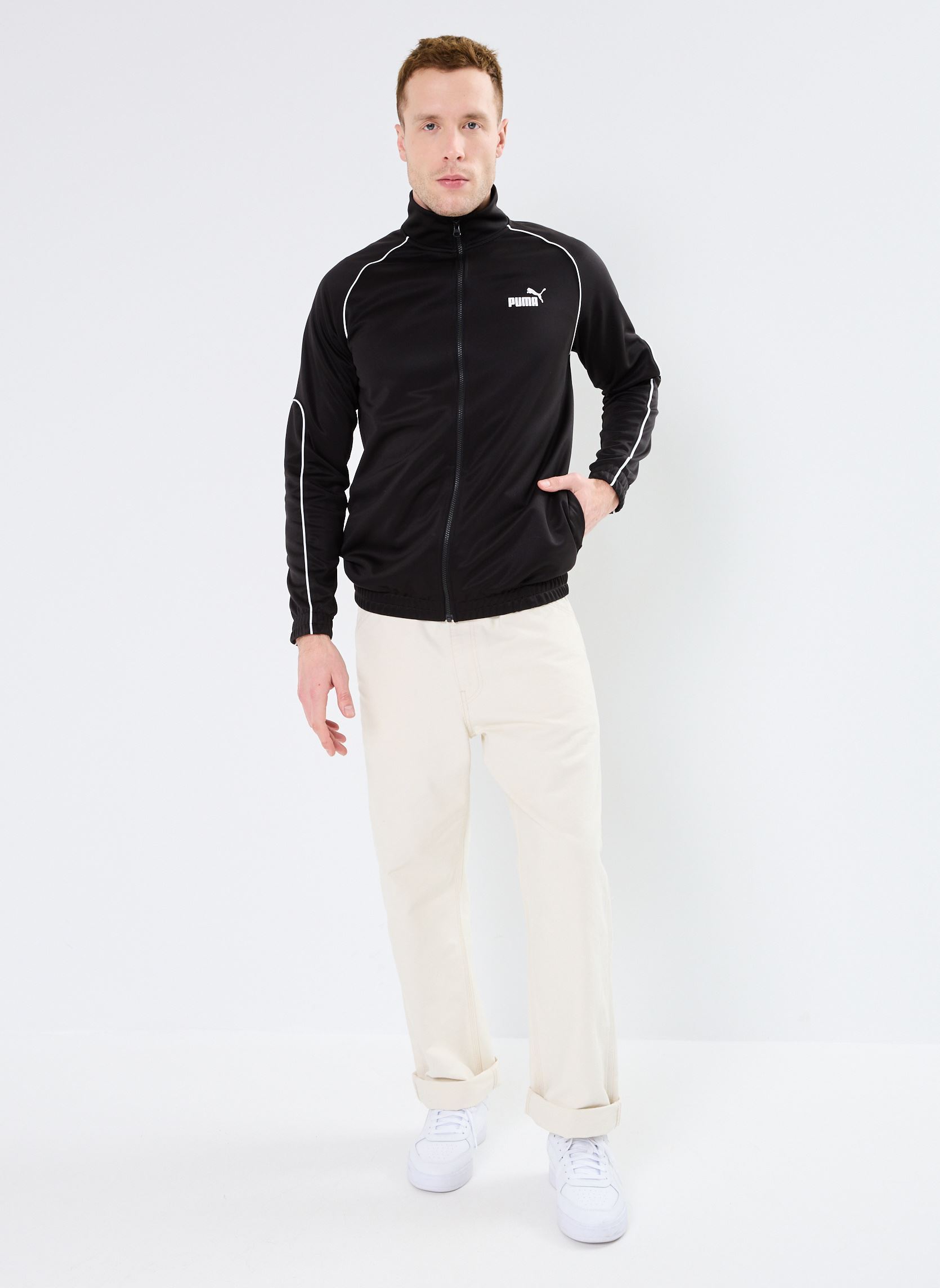 Chaquetas de chándal PUMA SPORT Poly Track Jacket hombre negro Puma Chaquetas de chándal PUMA SPORT Poly Track Jacket hombre negro PUMA BLACK