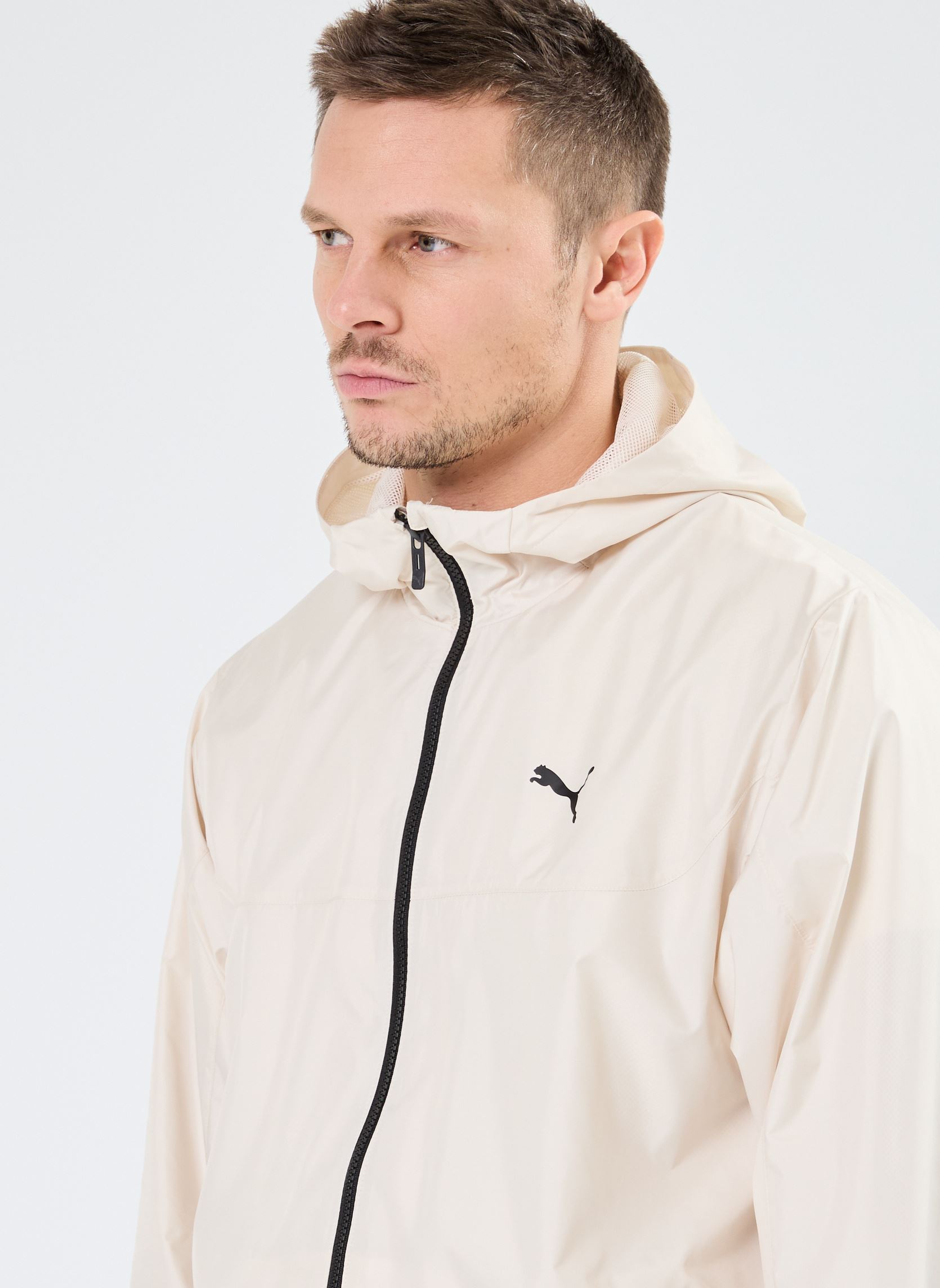 Trainingsjacken Ess Regular Windbreaker M herren beige Puma Trainingsjacken Ess Regular Windbreaker M herren beige Alpine Snow