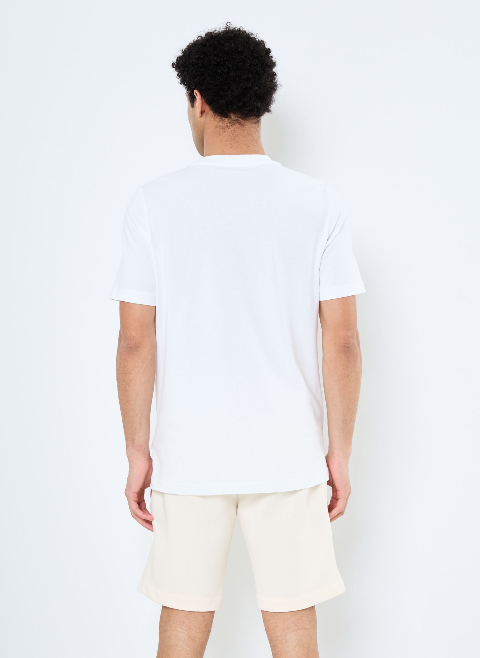 Tee-shirts manches courtes WARDROBE ESS Tee homme blanc Puma Tee-shirts manches courtes WARDROBE ESS Tee homme blanc Puma White