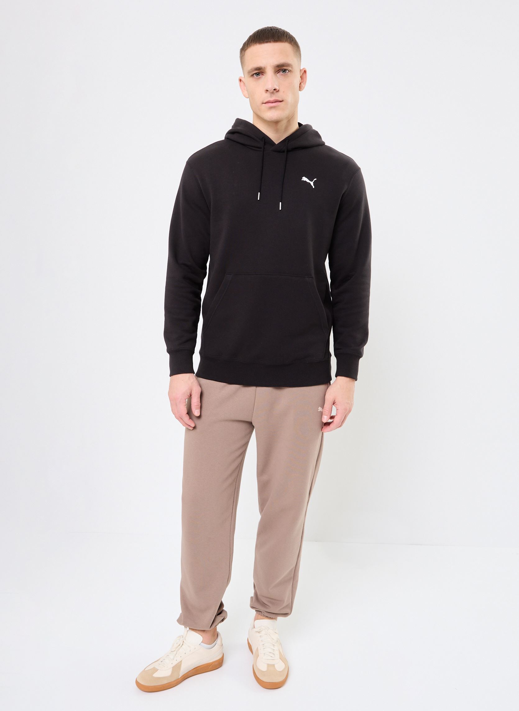 Sweatshirts WARDROBE ESS Hoodie TR herren schwarz Puma Sweatshirts WARDROBE ESS Hoodie TR herren schwarz Puma Black