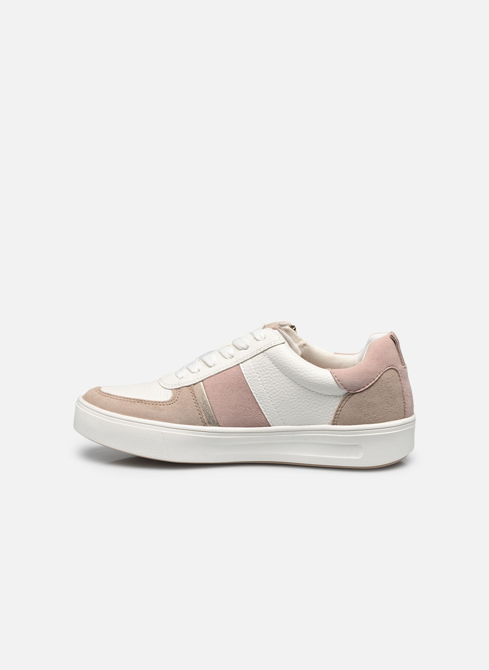 Niedrige Sneaker 83703-44 damen weiß Tamaris Comfort Niedrige Sneaker 83703-44 damen weiß BEIGE/ROSE