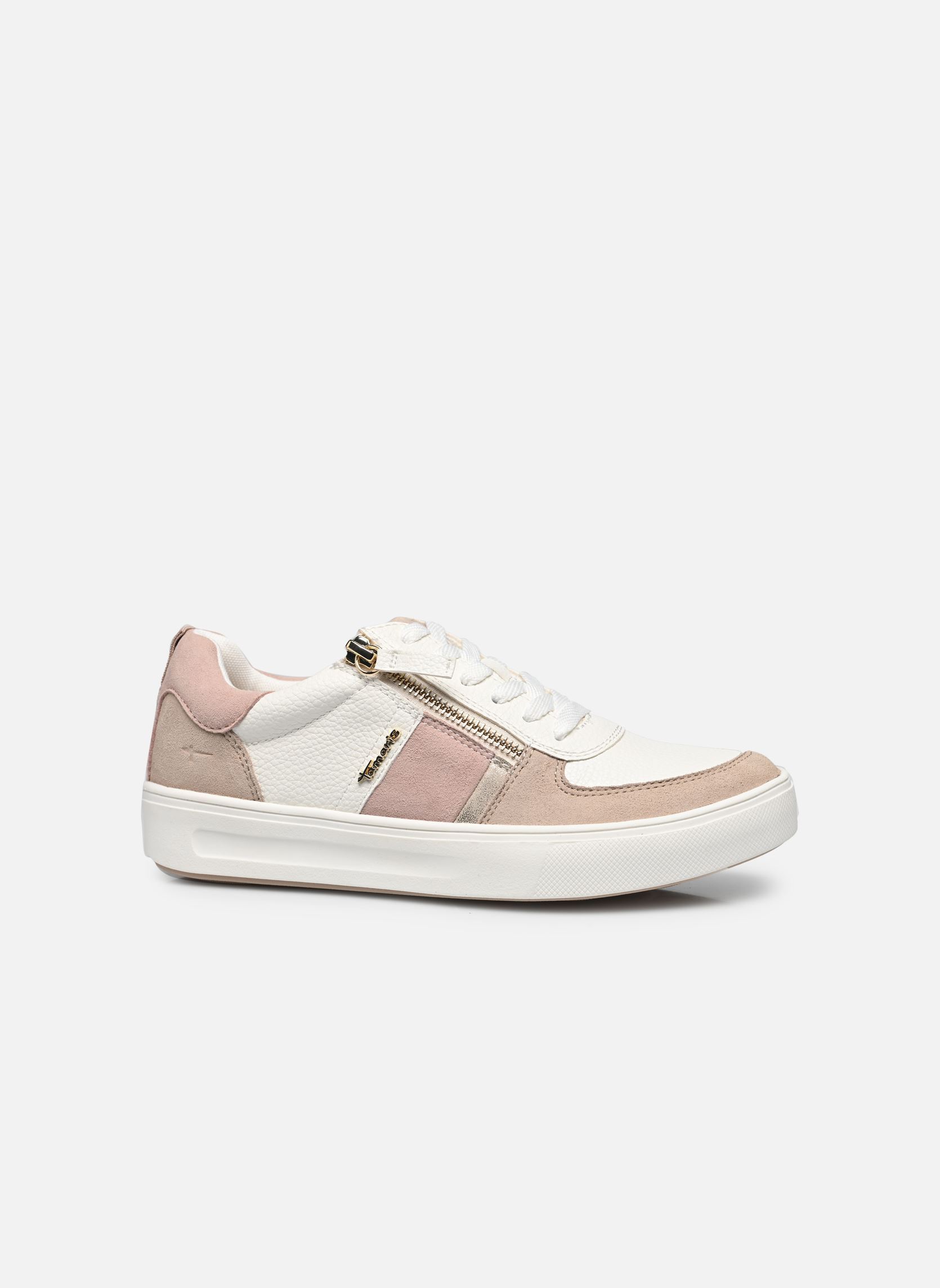 Niedrige Sneaker 83703-44 damen weiß Tamaris Comfort Niedrige Sneaker 83703-44 damen weiß BEIGE/ROSE