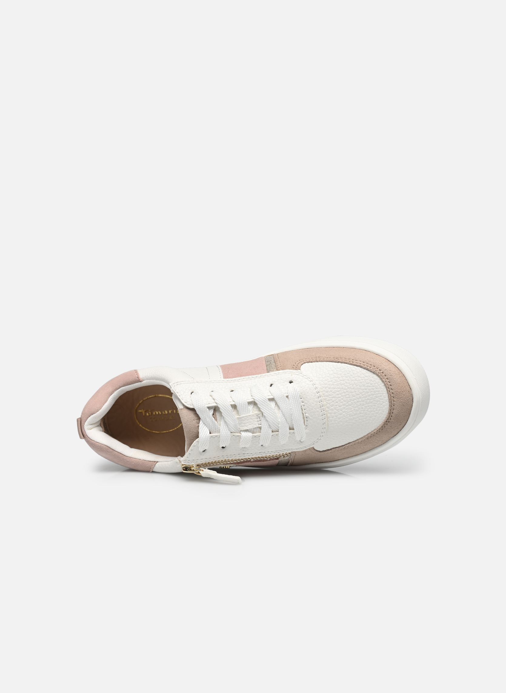 Niedrige Sneaker 83703-44 damen weiß Tamaris Comfort Niedrige Sneaker 83703-44 damen weiß BEIGE/ROSE