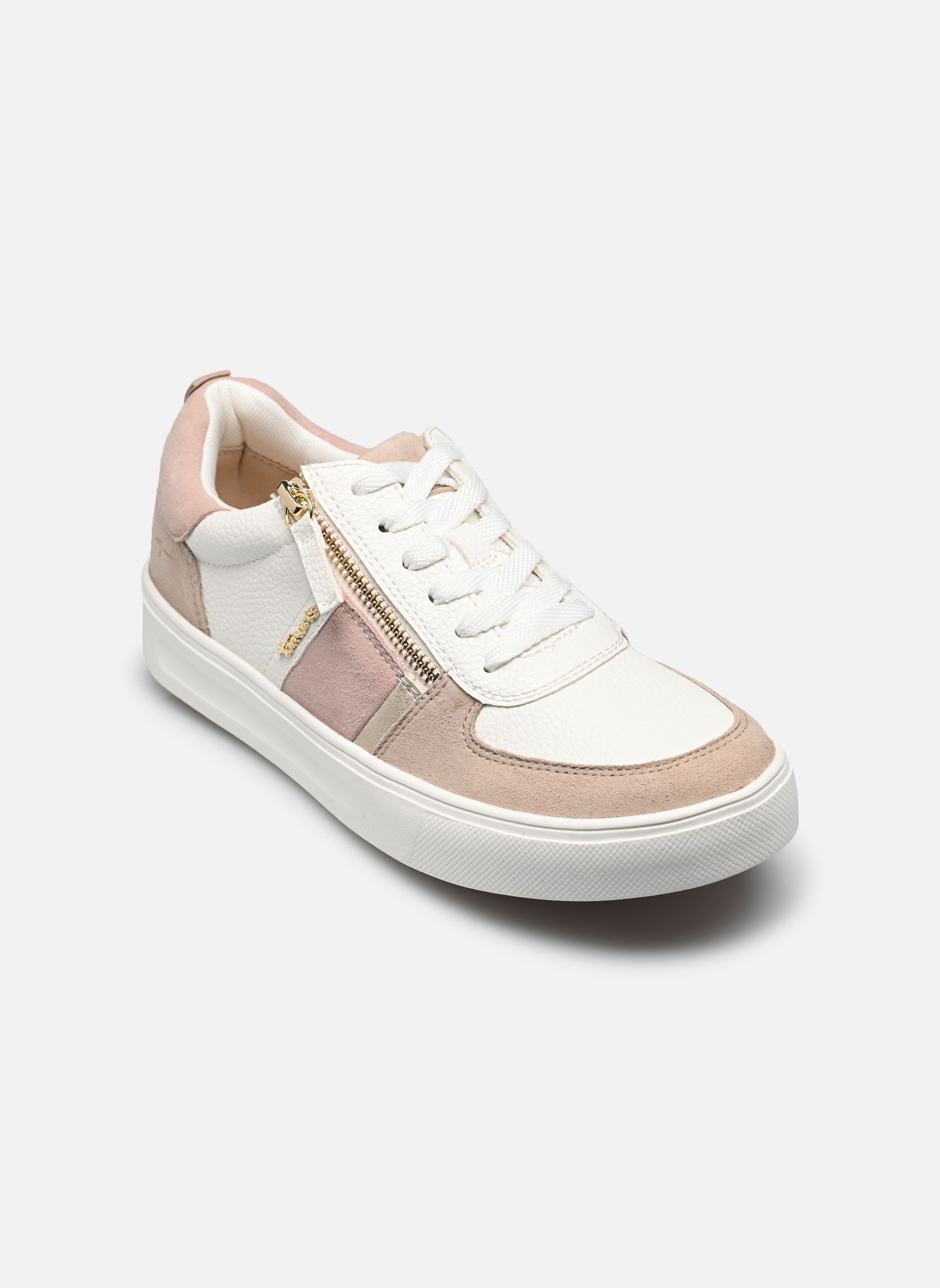 Niedrige Sneaker 83703-44 damen weiß Tamaris Comfort Niedrige Sneaker 83703-44 damen weiß BEIGE/ROSE