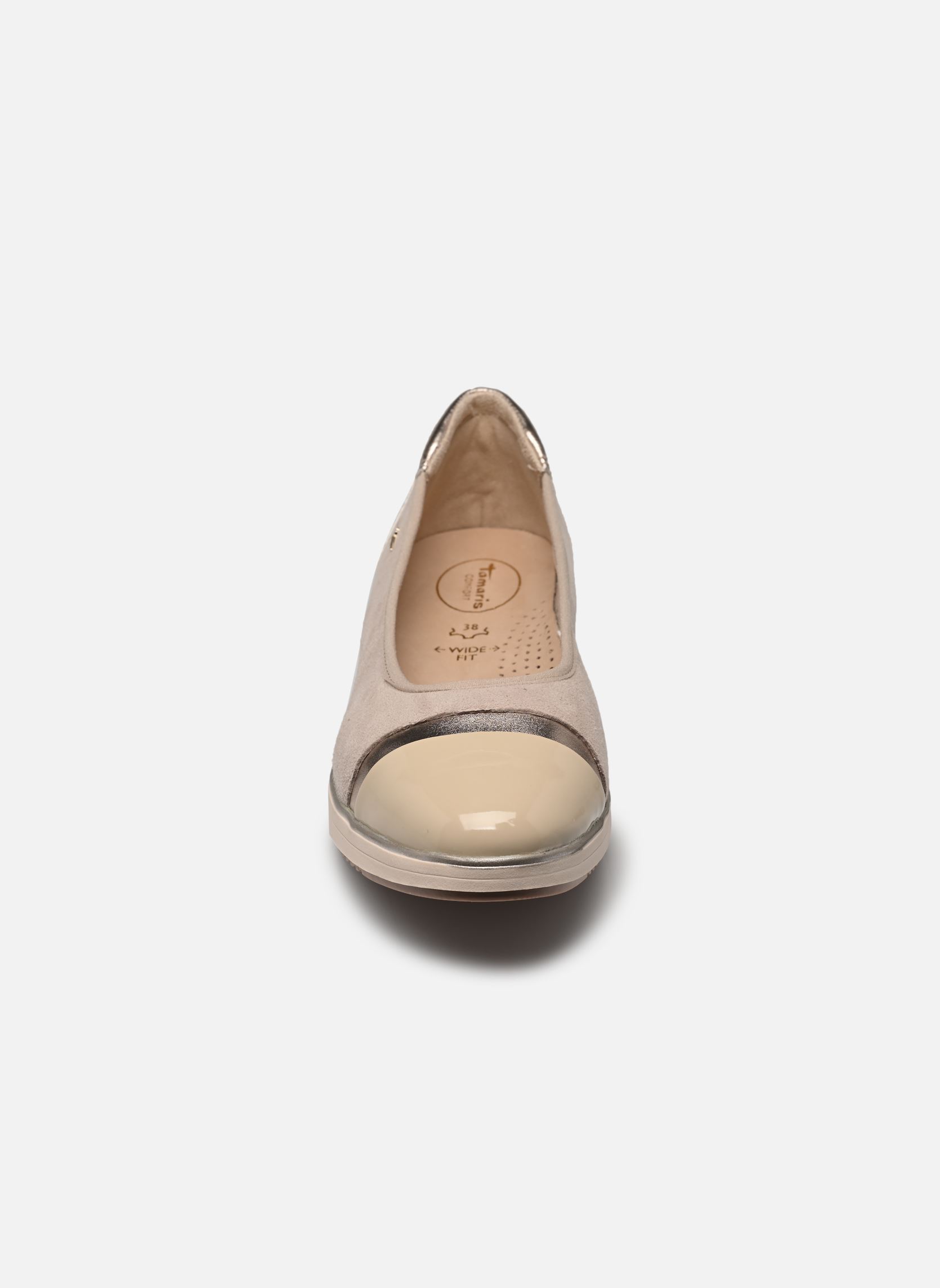 Klassische Ballerinas 82200-44 damen beige Tamaris Comfort Klassische Ballerinas 82200-44 damen beige BEIGE
