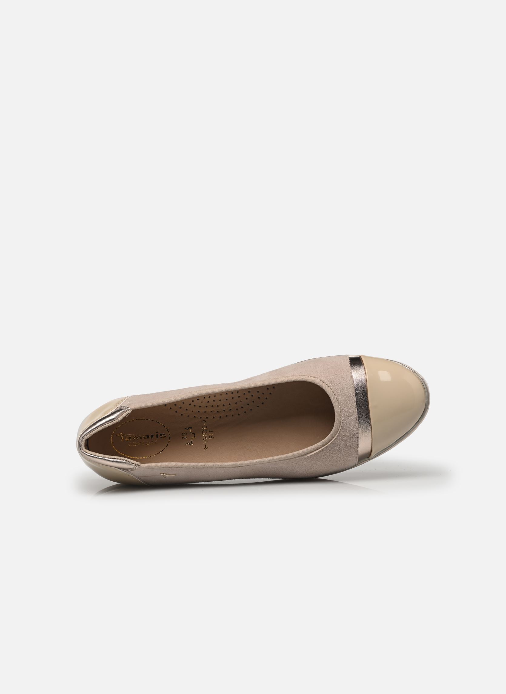 Klassische Ballerinas 82200-44 damen beige Tamaris Comfort Klassische Ballerinas 82200-44 damen beige BEIGE