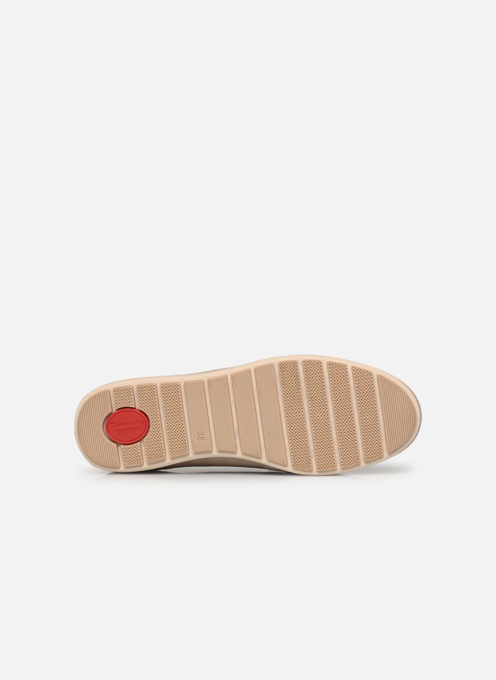 Mocassins 84600-44 dames beige Tamaris Comfort Mocassins 84600-44 dames beige BEIGE SUEDE