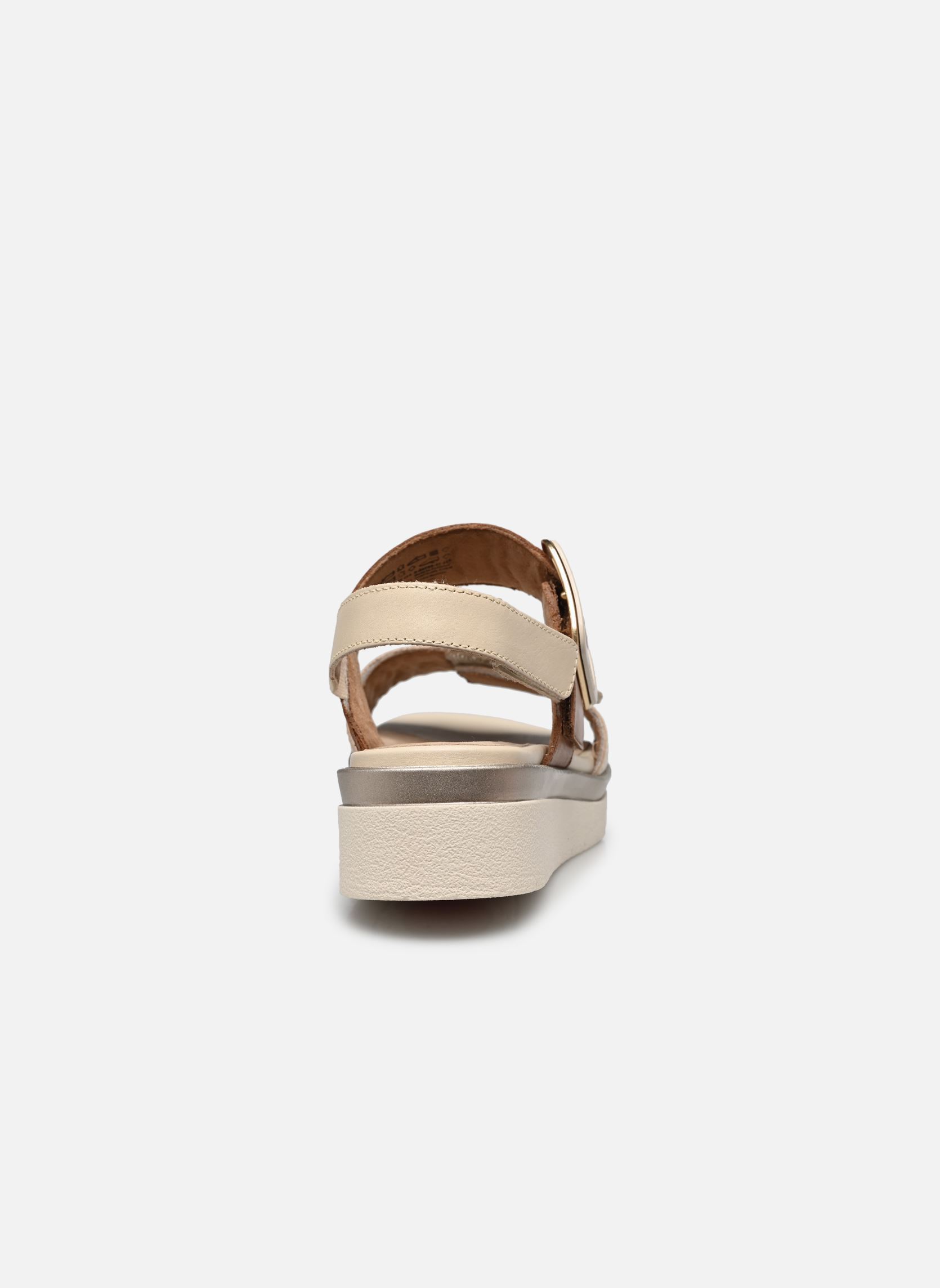Keil- und Plateausandalen 88706-42 damen beige Tamaris Comfort Keil- und Plateausandalen 88706-42 damen beige IVORY COMB