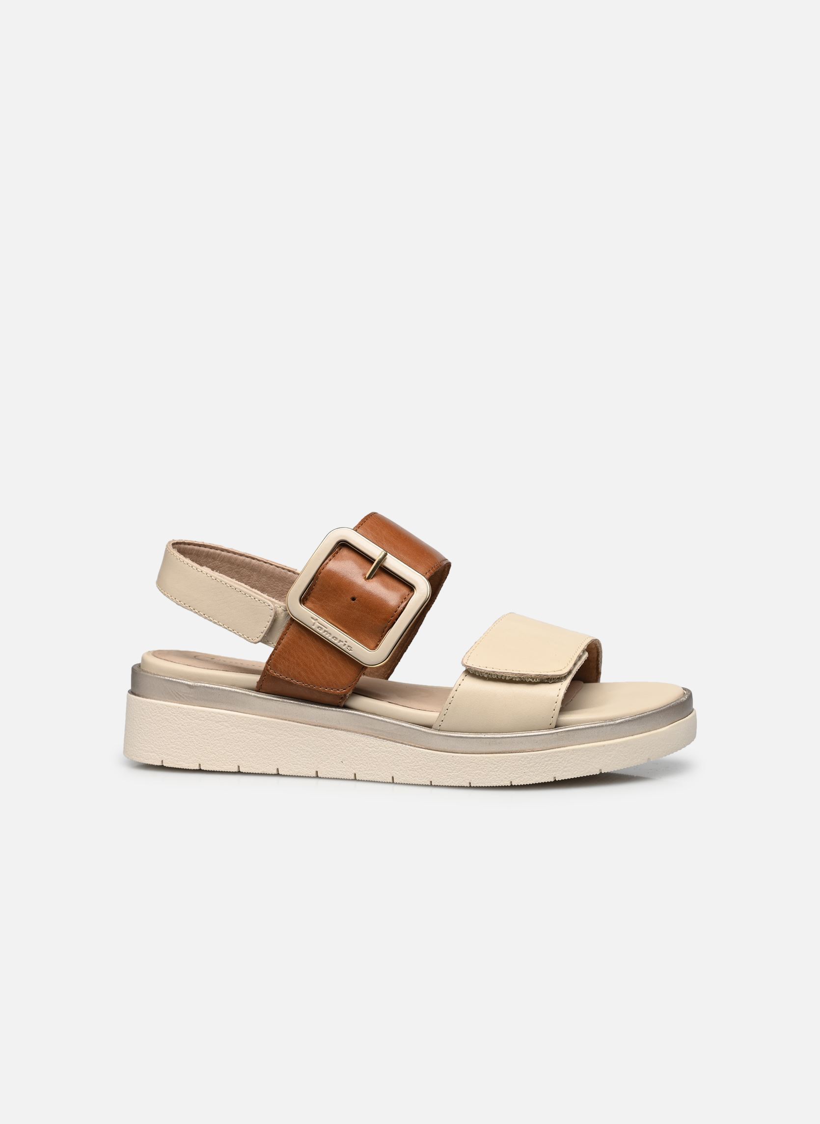 Keil- und Plateausandalen 88706-42 damen beige Tamaris Comfort Keil- und Plateausandalen 88706-42 damen beige IVORY COMB