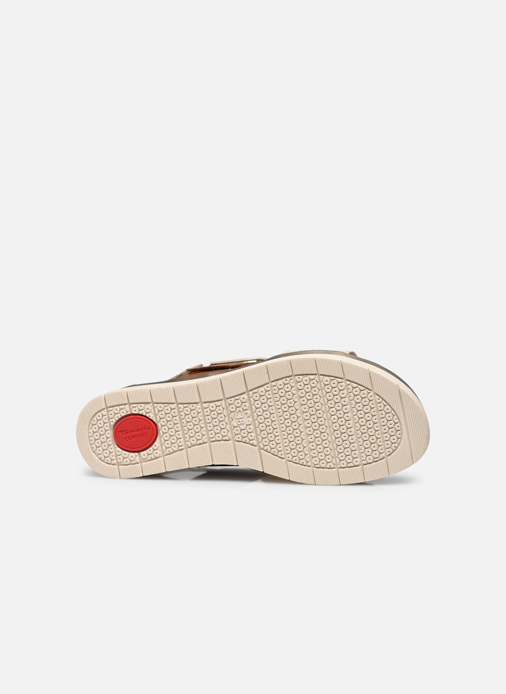 Keil- und Plateausandalen 88706-42 damen beige Tamaris Comfort Keil- und Plateausandalen 88706-42 damen beige IVORY COMB
