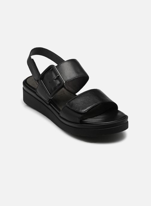 Tamaris Comfort Keil- und Plateausandalen 88706-42 damen schwarz