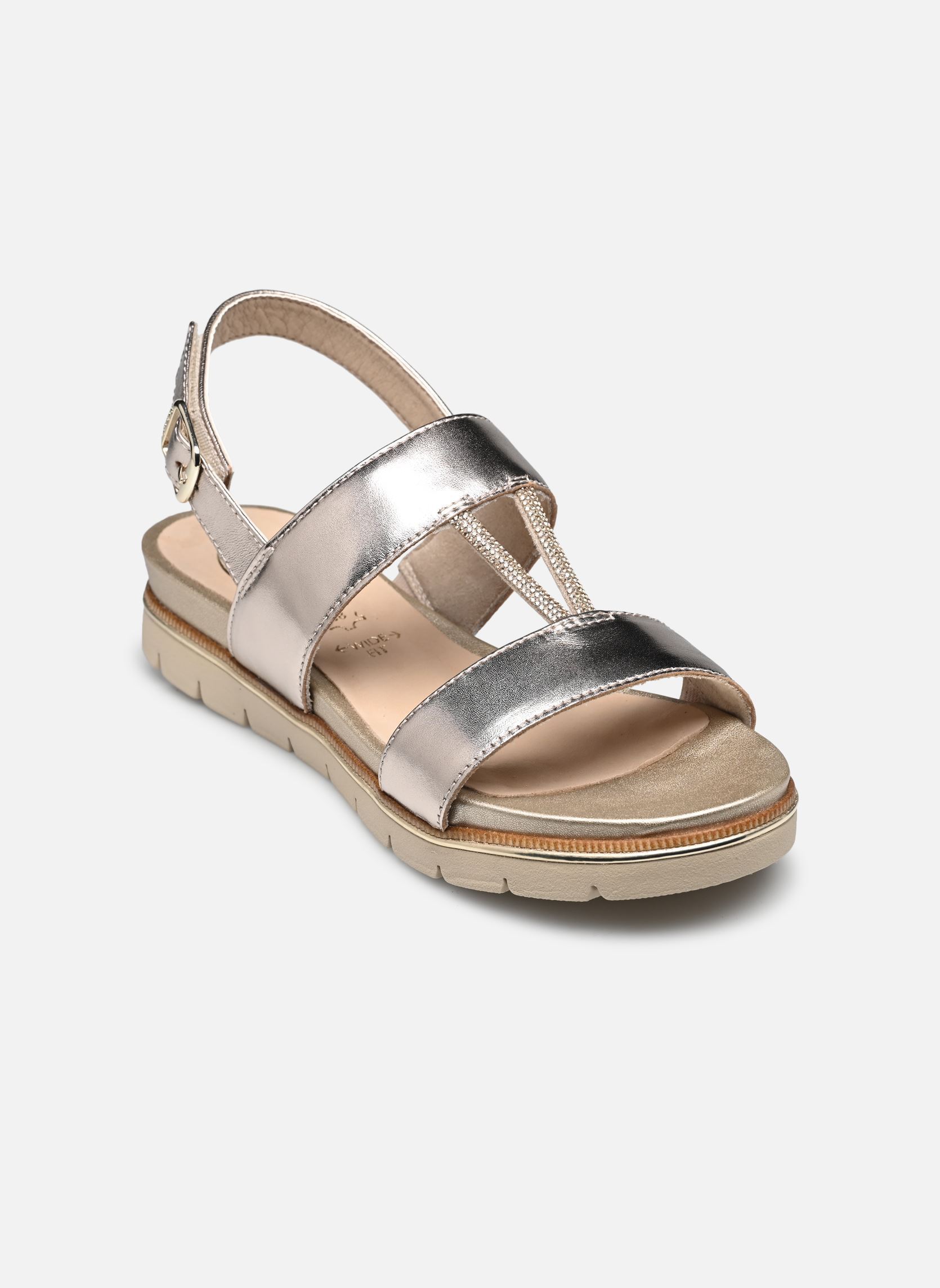 Sandales compensées et plateformes 88709-44 femme or et bronze Tamaris Comfort Sandales compensées et plateformes 88709-44 femme or et bronze LT GOLD