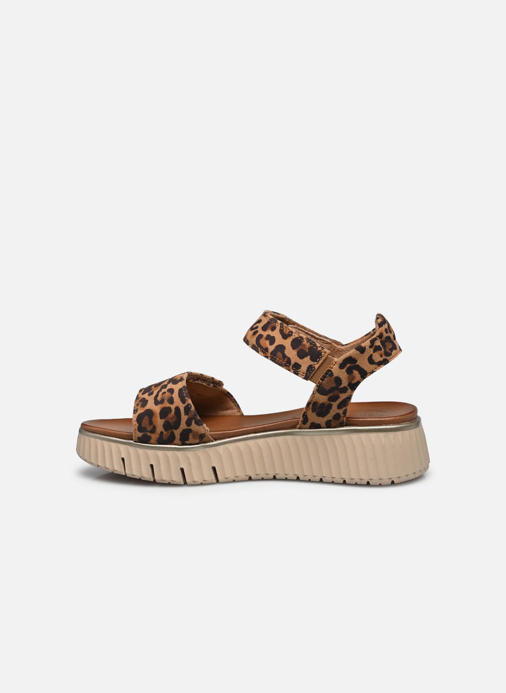 Sandales compensées et plateformes 88720-44 femme marron Tamaris Comfort Sandales compensées et plateformes 88720-44 femme marron LEOPARD