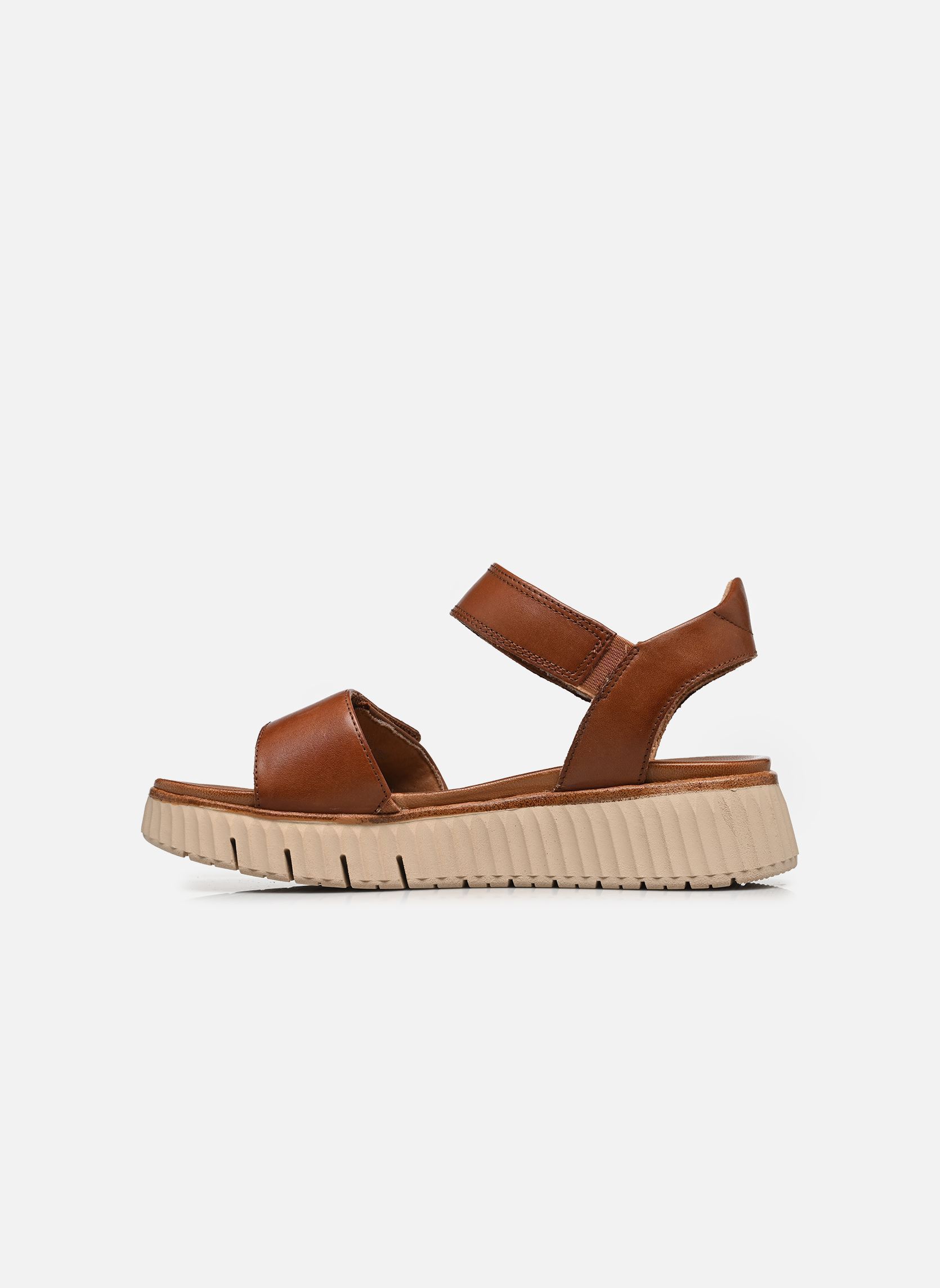 Keil- und Plateausandalen 88720-44 damen braun Tamaris Comfort Keil- und Plateausandalen 88720-44 damen braun NUT