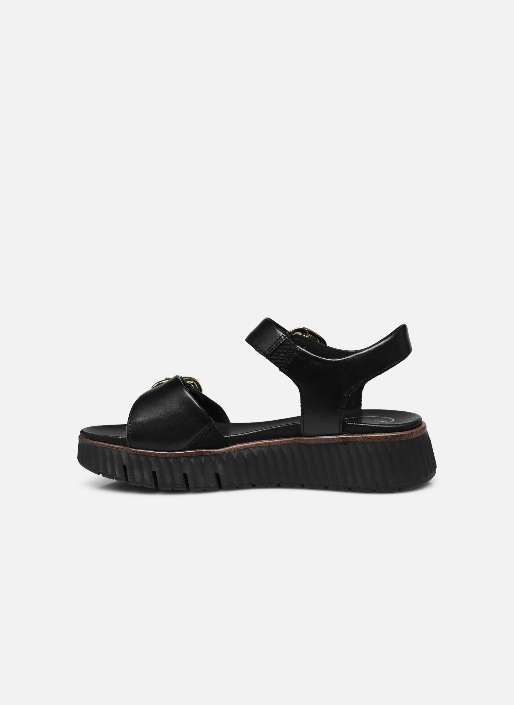 Sandalias y plataformas de cuña 88721-44 mujer negro Tamaris Comfort Sandalias y plataformas de cuña 88721-44 mujer negro BLACK