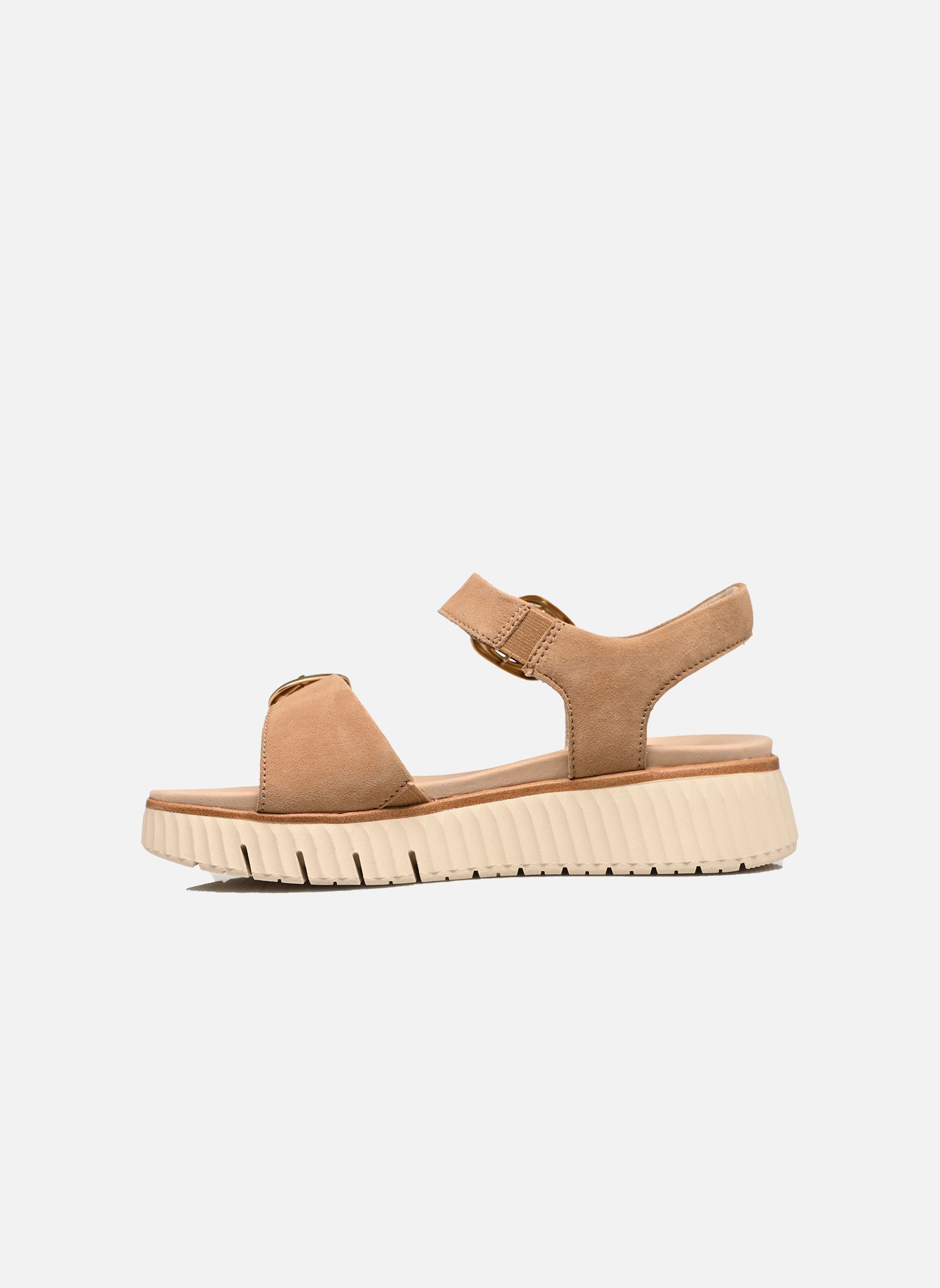 Sandales compensées et plateformes 88721-44 femme marron Tamaris Comfort Sandales compensées et plateformes 88721-44 femme marron CAMEL SUEDE