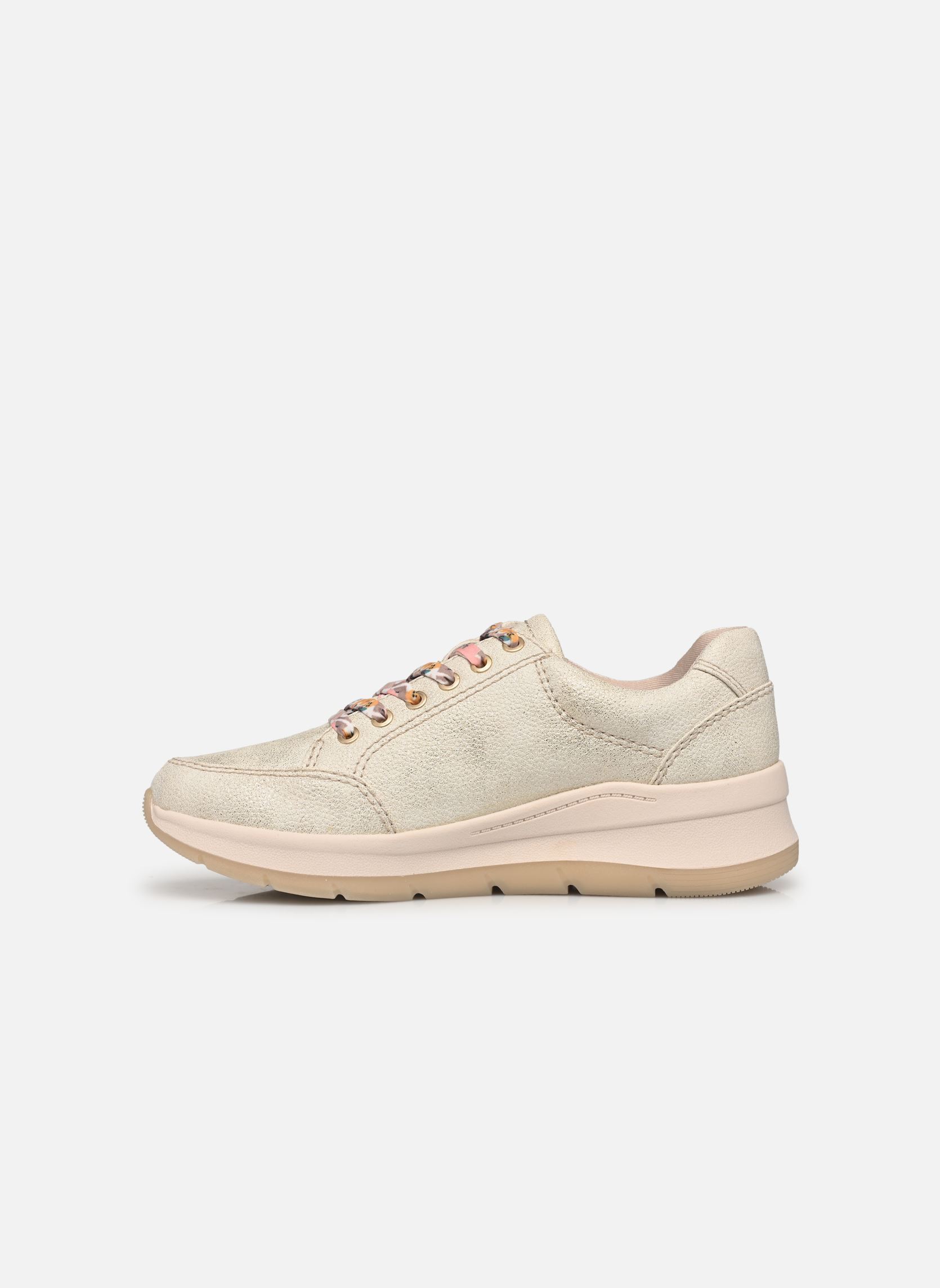 Niedrige Sneaker 23780-44 damen beige Jana shoes Niedrige Sneaker 23780-44 damen beige CLOUDY GOLD