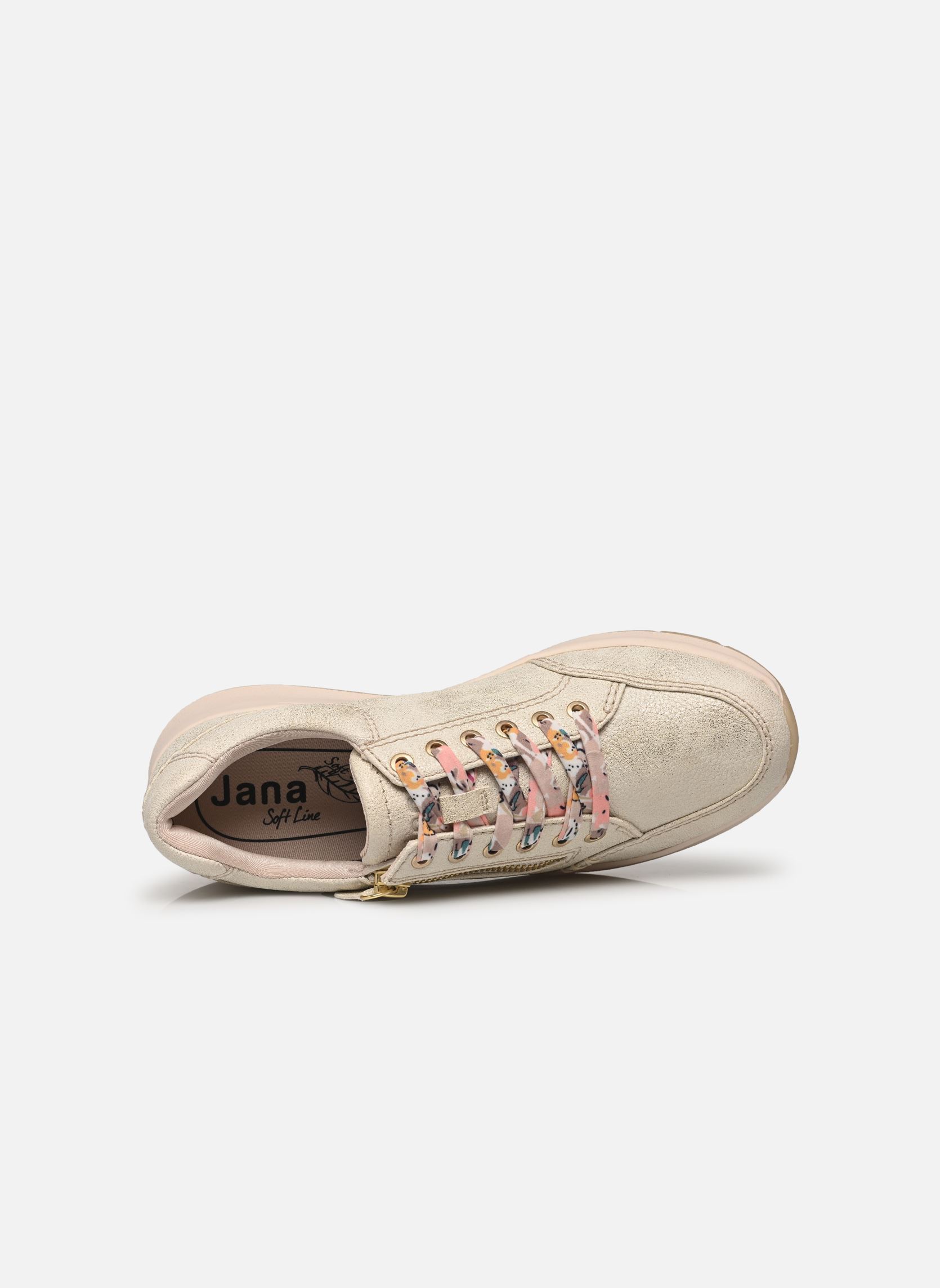 Niedrige Sneaker 23780-44 damen beige Jana shoes Niedrige Sneaker 23780-44 damen beige CLOUDY GOLD