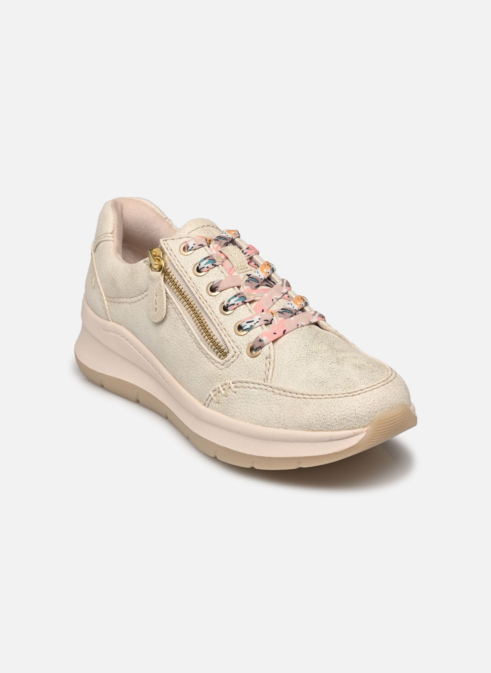 Niedrige Sneaker 23780-44 damen beige Jana shoes Niedrige Sneaker 23780-44 damen beige CLOUDY GOLD