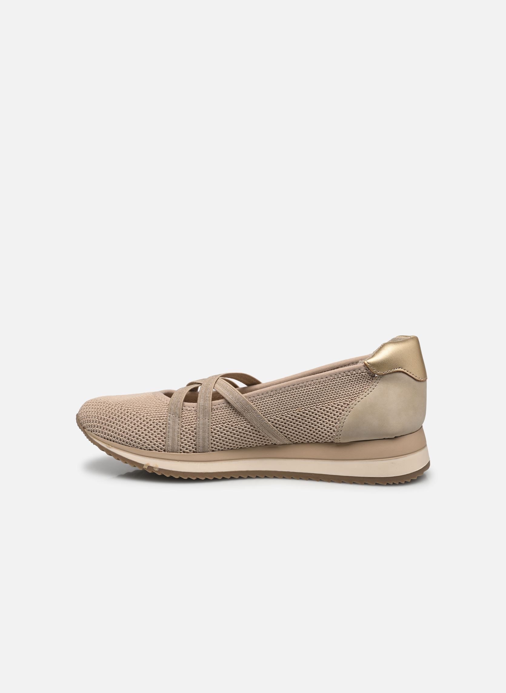 Babys 22173-42 damen beige Jana shoes Babys 22173-42 damen beige BEIGE/GOLD